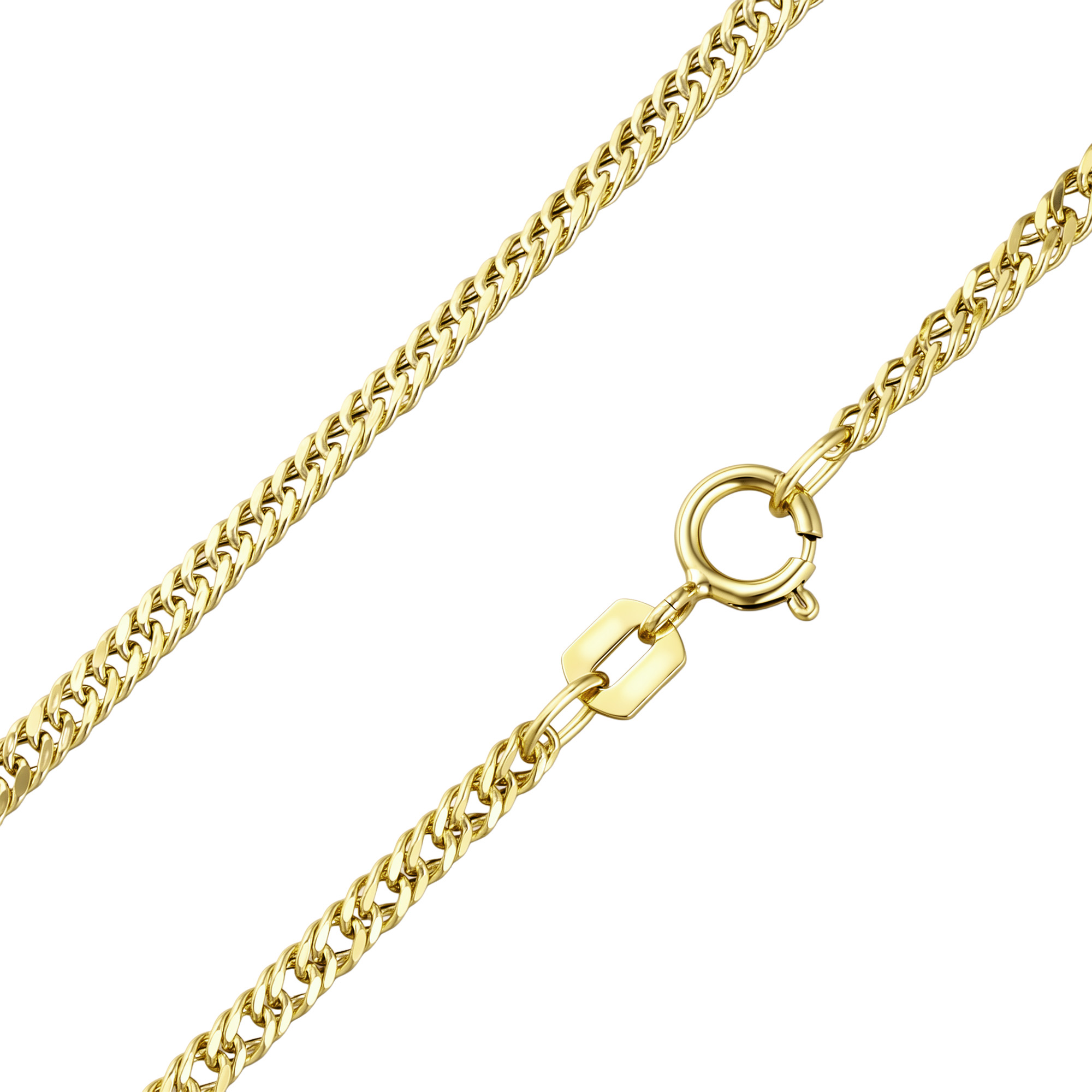 Изображение Цепочка из желтого золота "Double Curb"