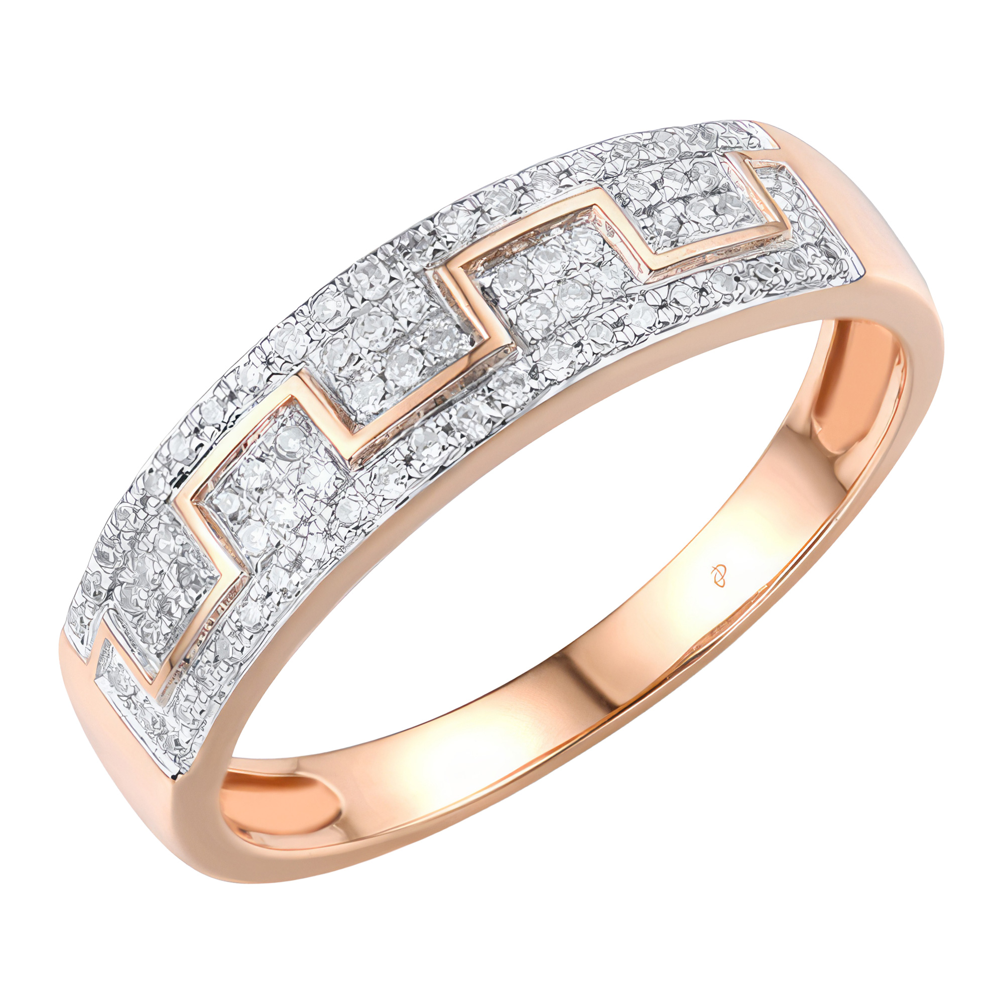 Изображение Золотое кольцо с бриллиантами