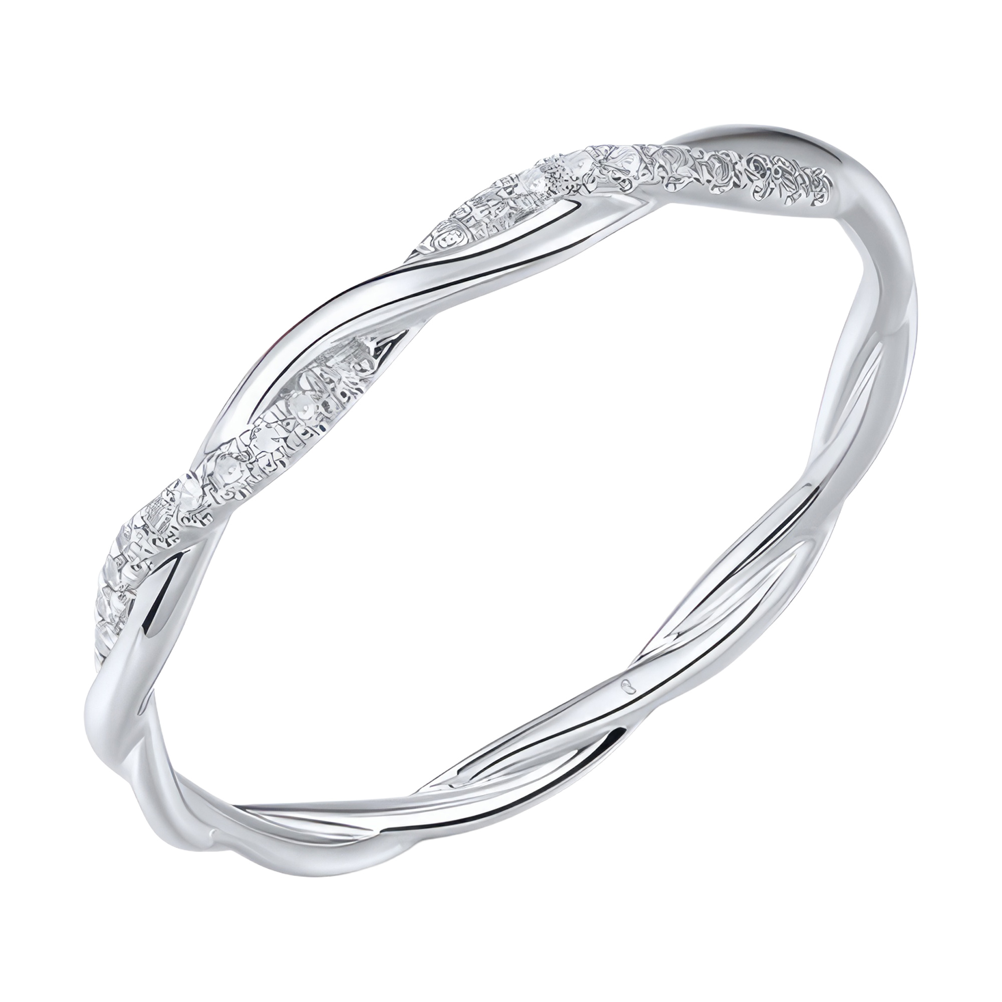 Изображение Кольцо из белого золота с бриллиантами