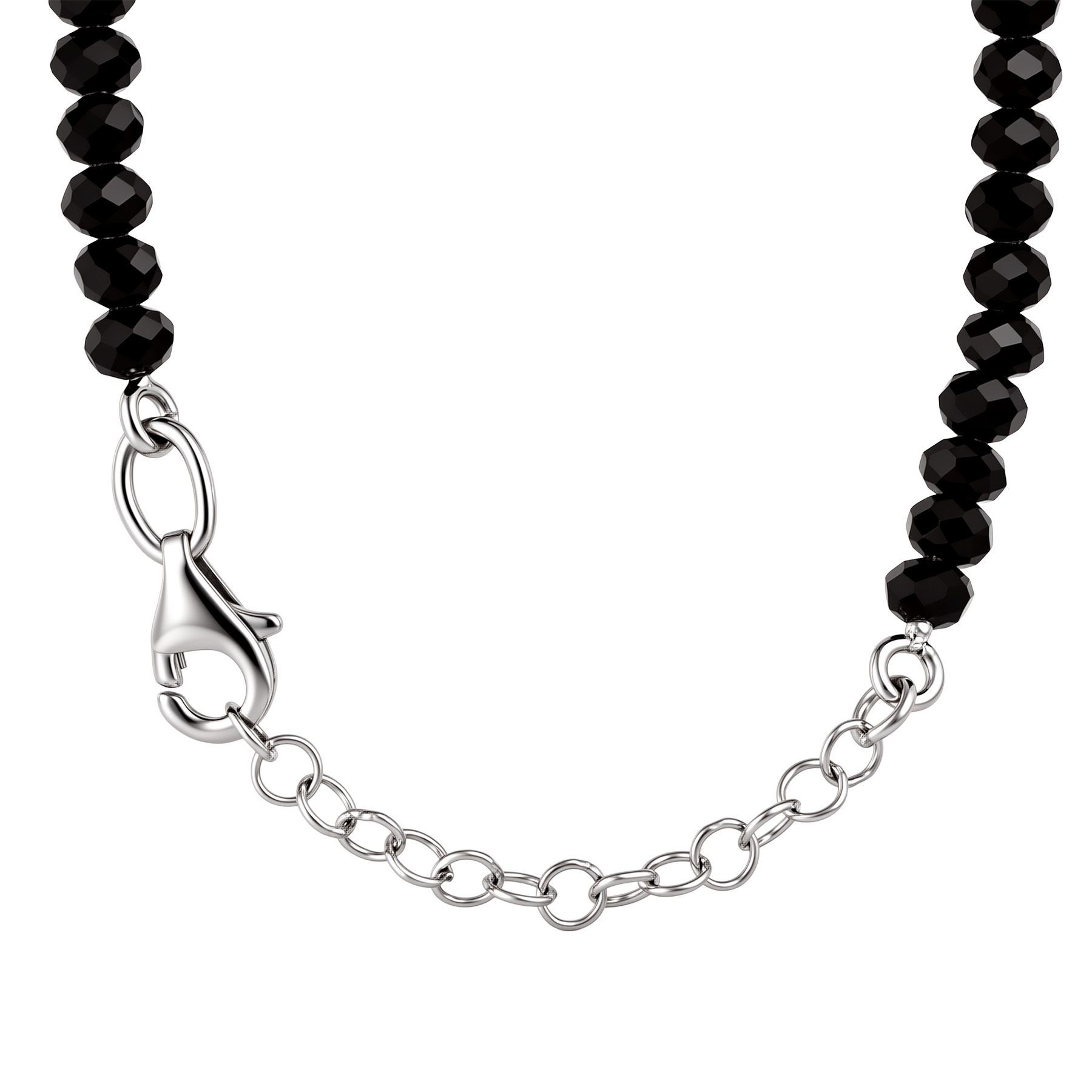 Paveikslėlis Sidabrinė grandinėlė su oniksais