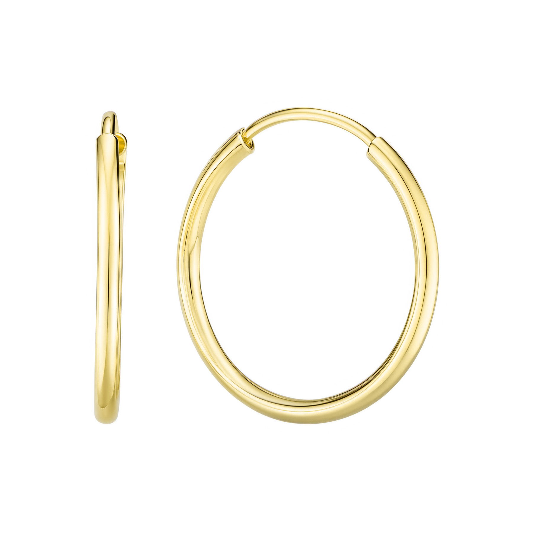 Изображение Серьги из желтого золота