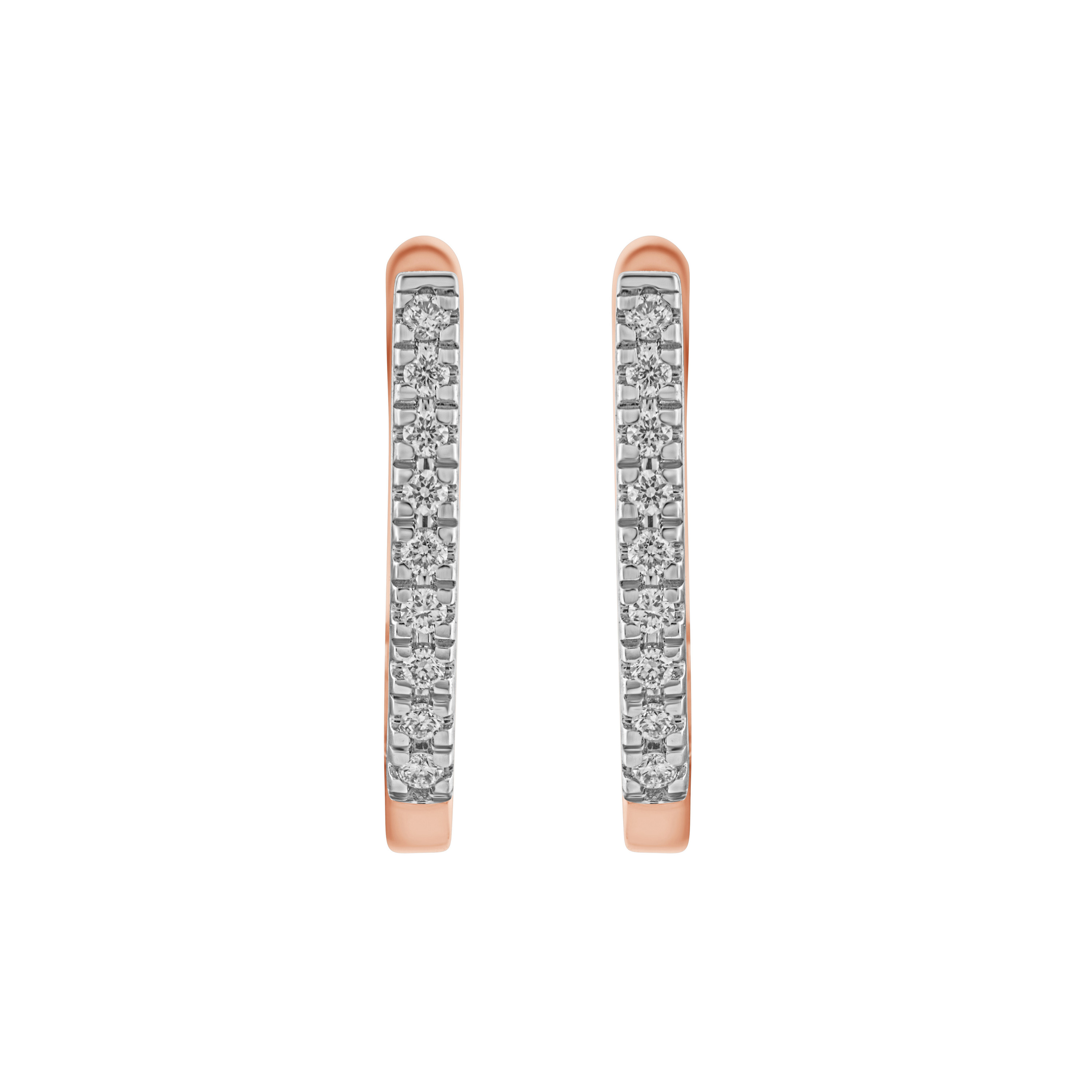 Изображение Золотые серьги с бриллиантами