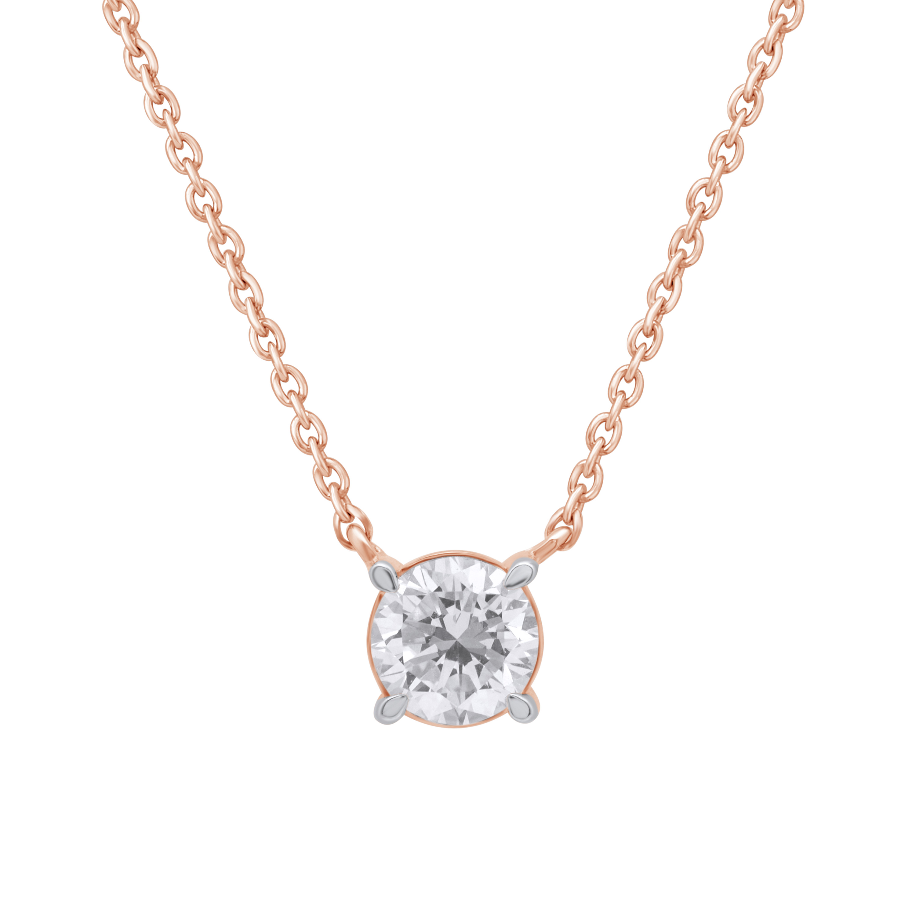 Изображение Золотая цепочка с бриллиантом