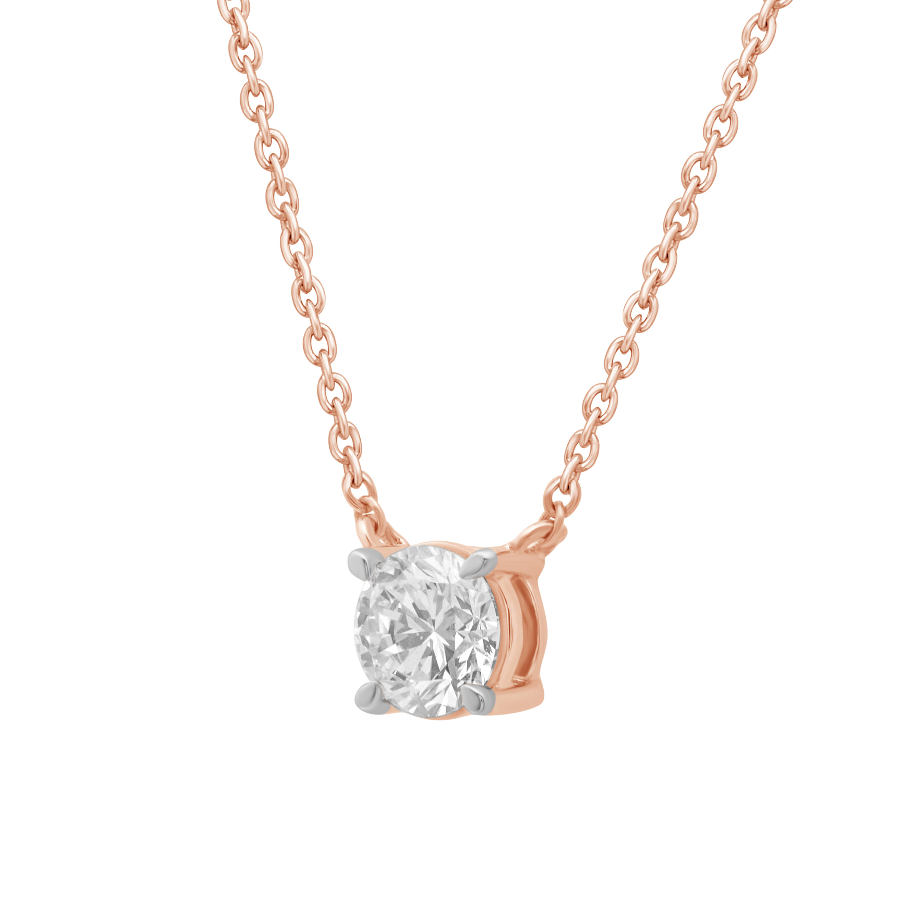 Изображение Золотая цепочка с бриллиантом