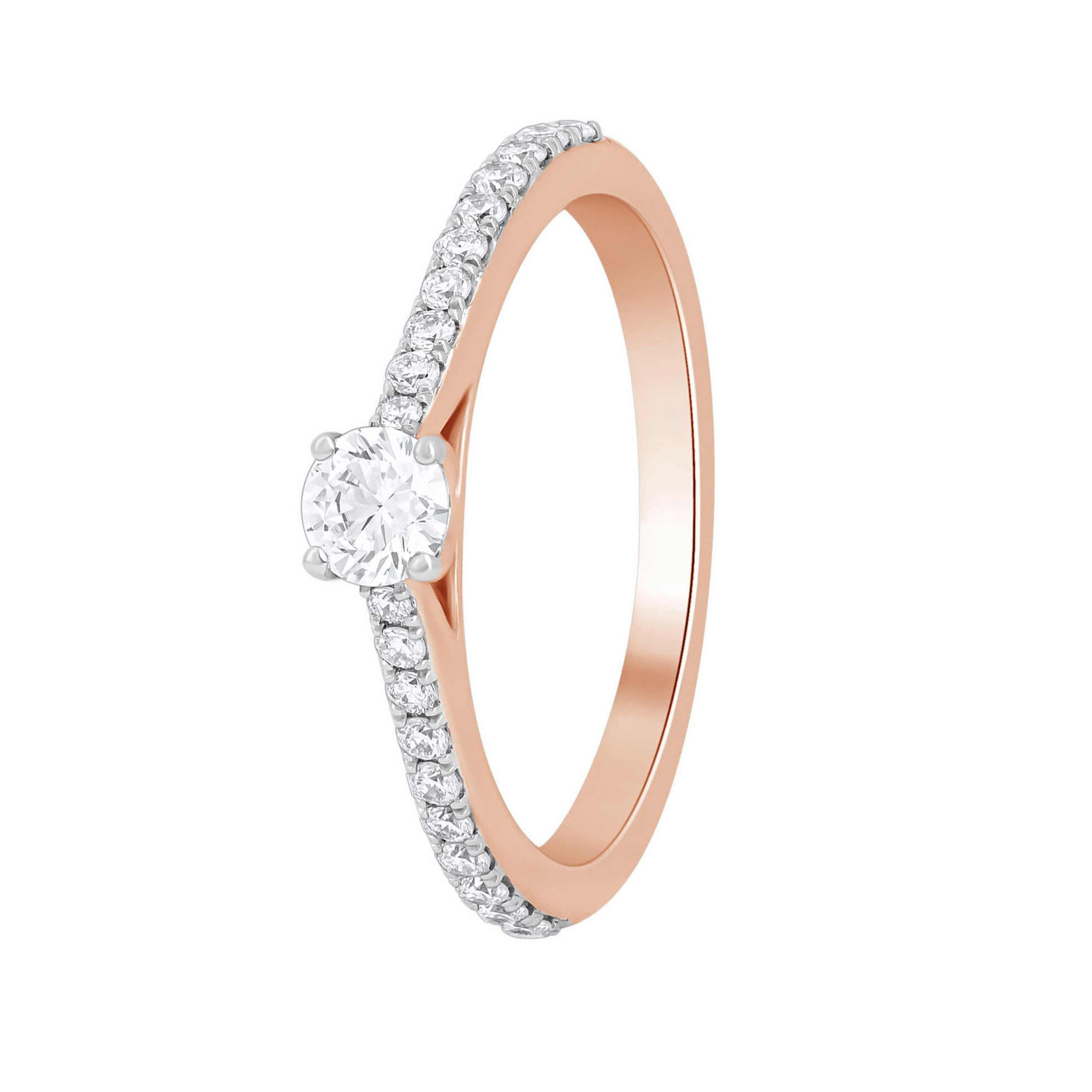 Paveikslėlis Auksinis žiedas su LAB deimantais