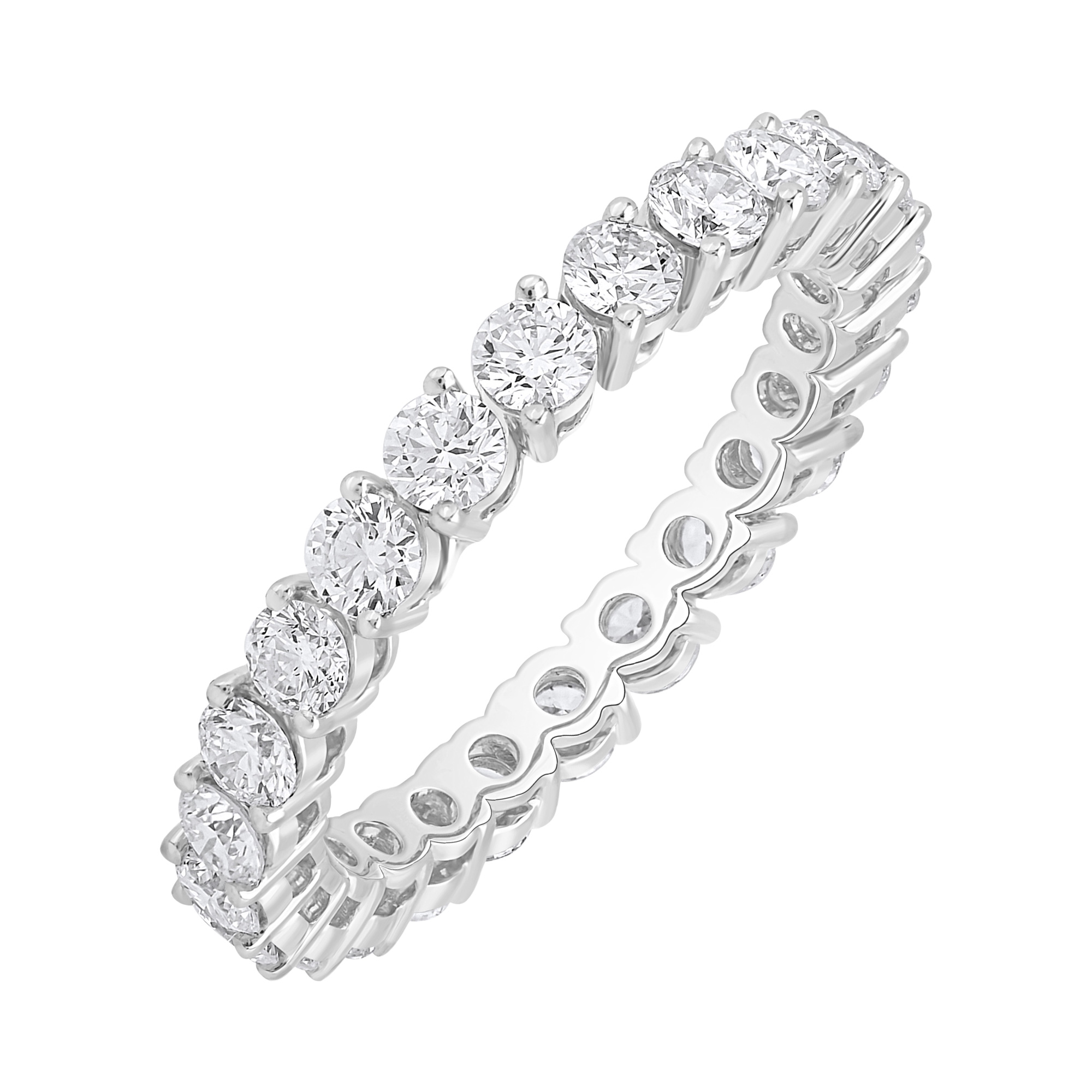 Paveikslėlis Balto aukso žiedas su LAB deimantais