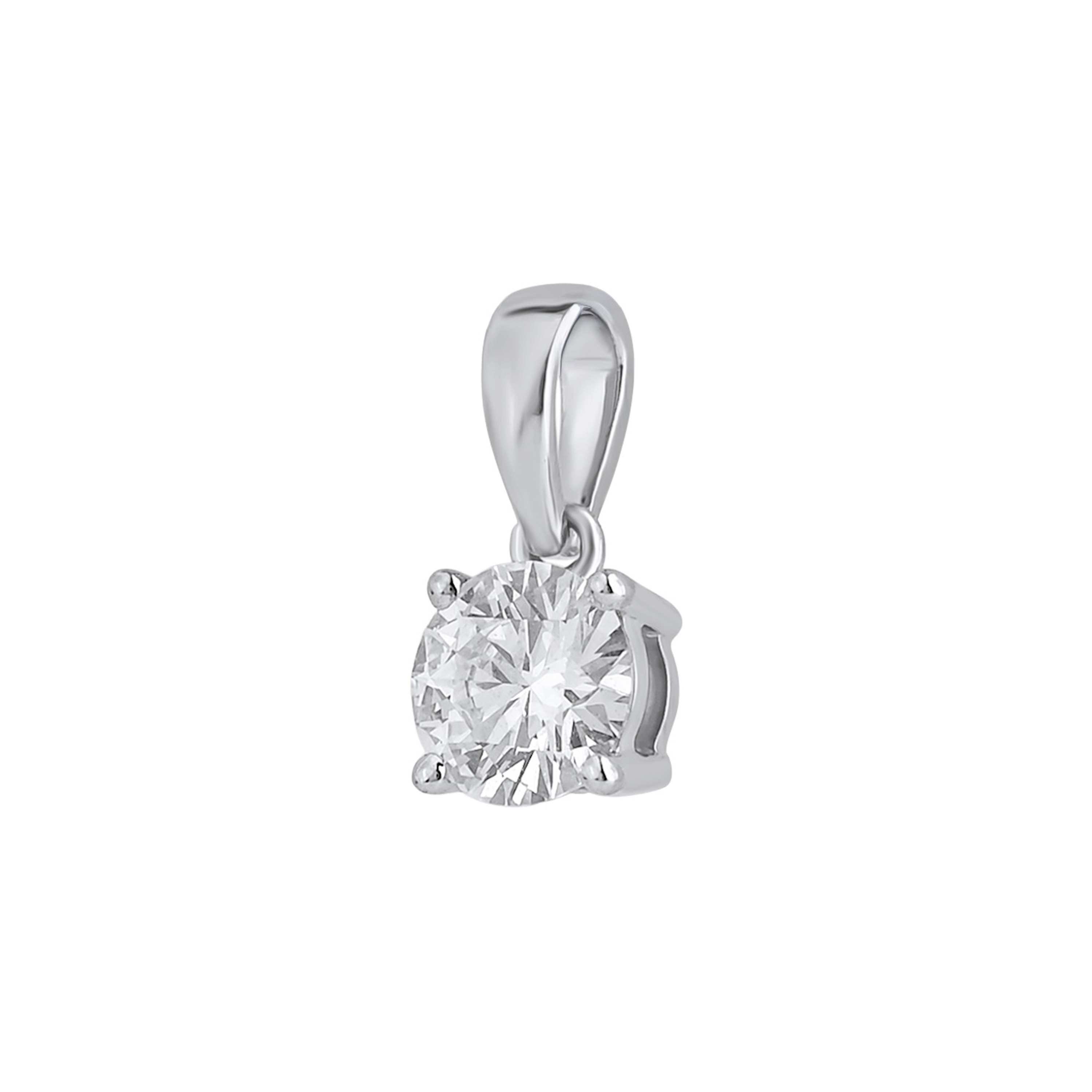 Paveikslėlis Balto aukso pakabukas su LAB deimantu