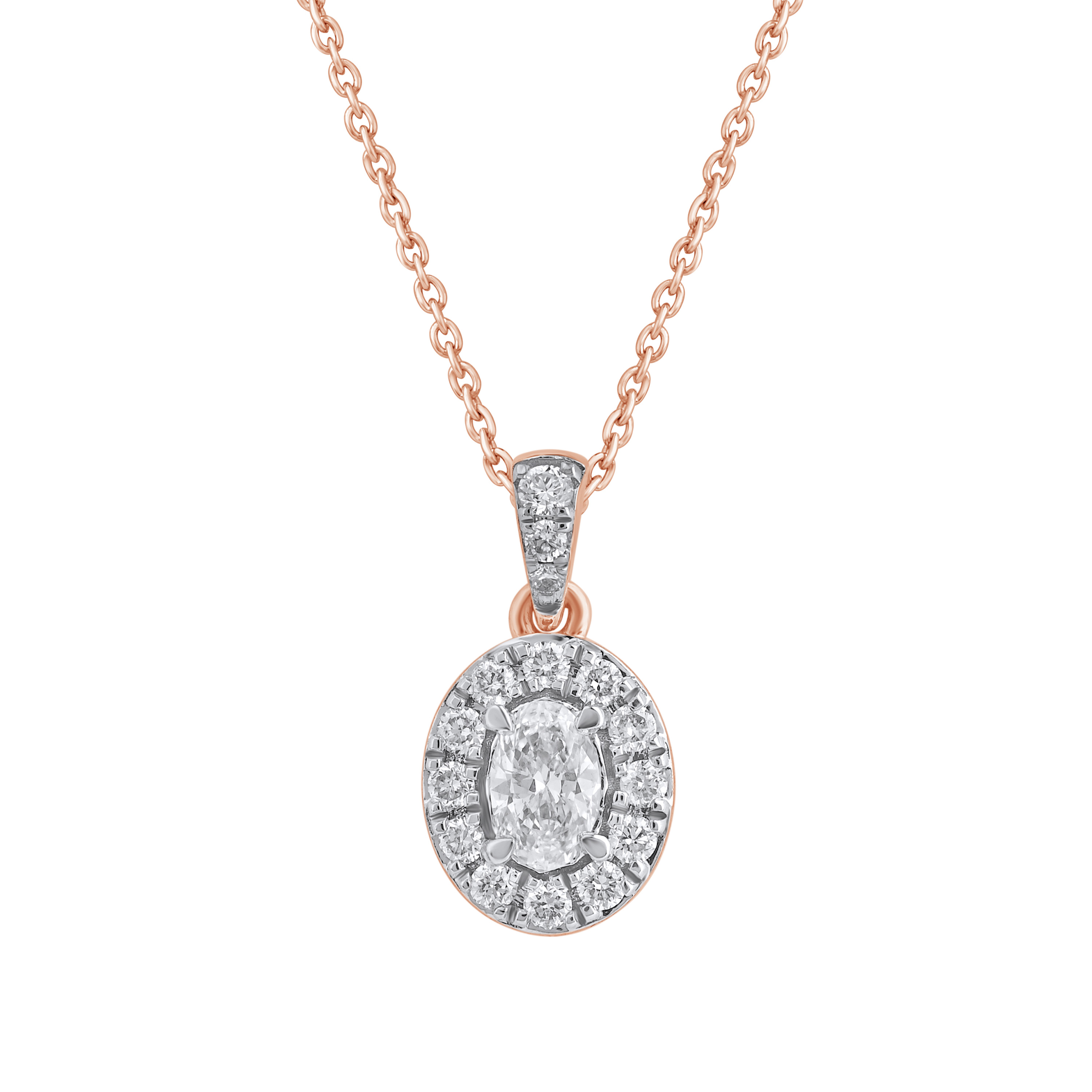 Paveikslėlis Auksinis pakabukas su LAB deimantais