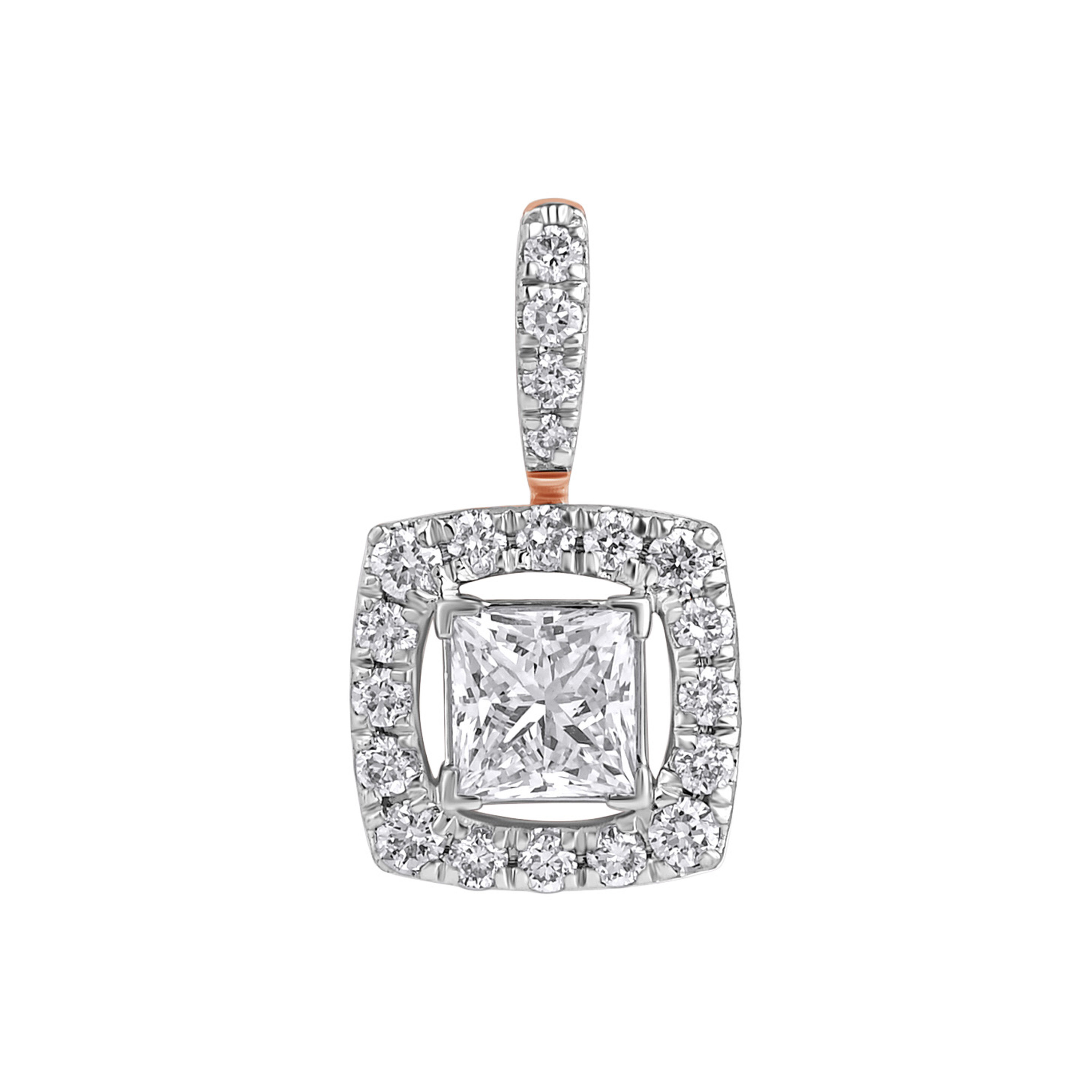 Paveikslėlis Auksinis pakabukas su LAB deimantais