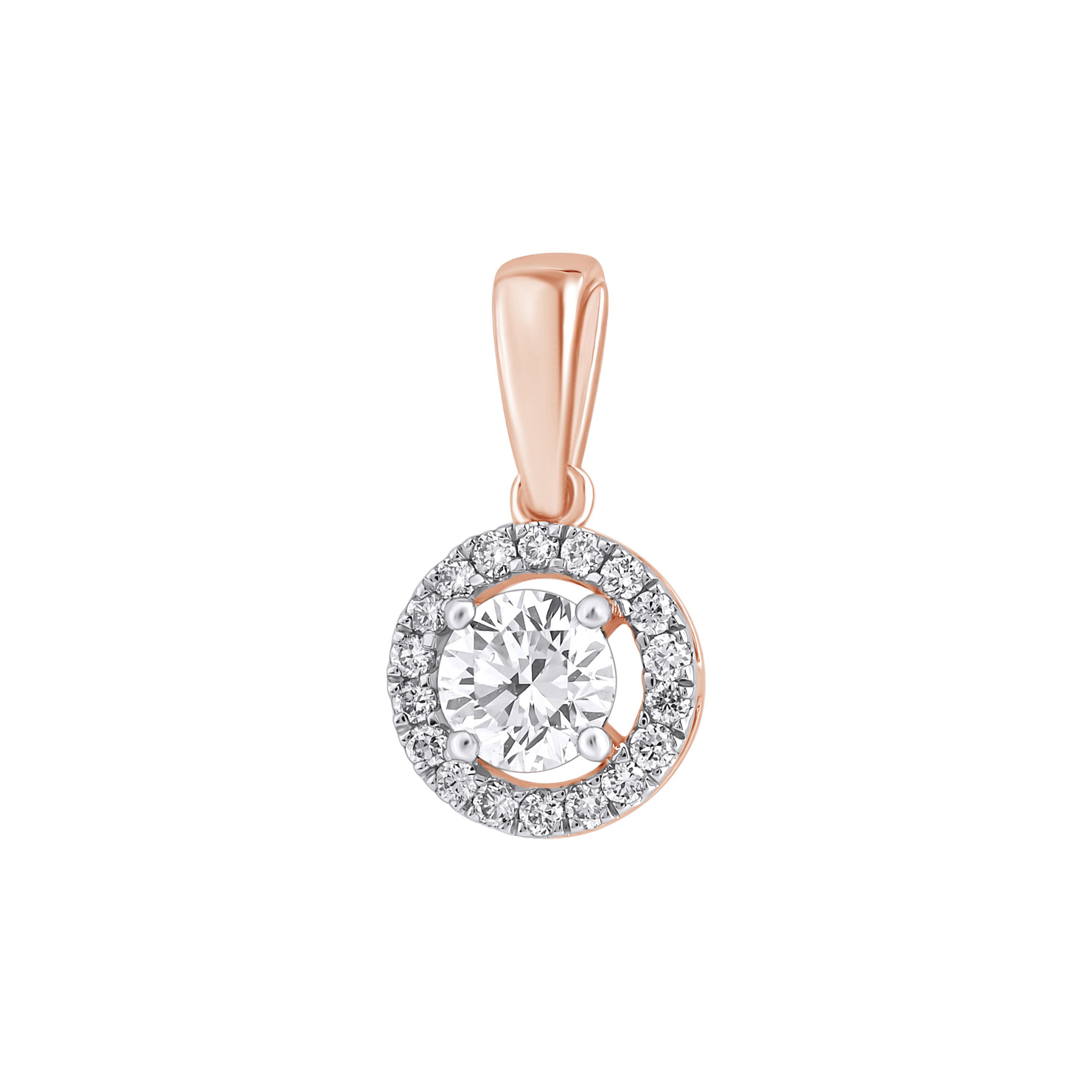 Paveikslėlis Auksinis pakabukas su LAB deimantais