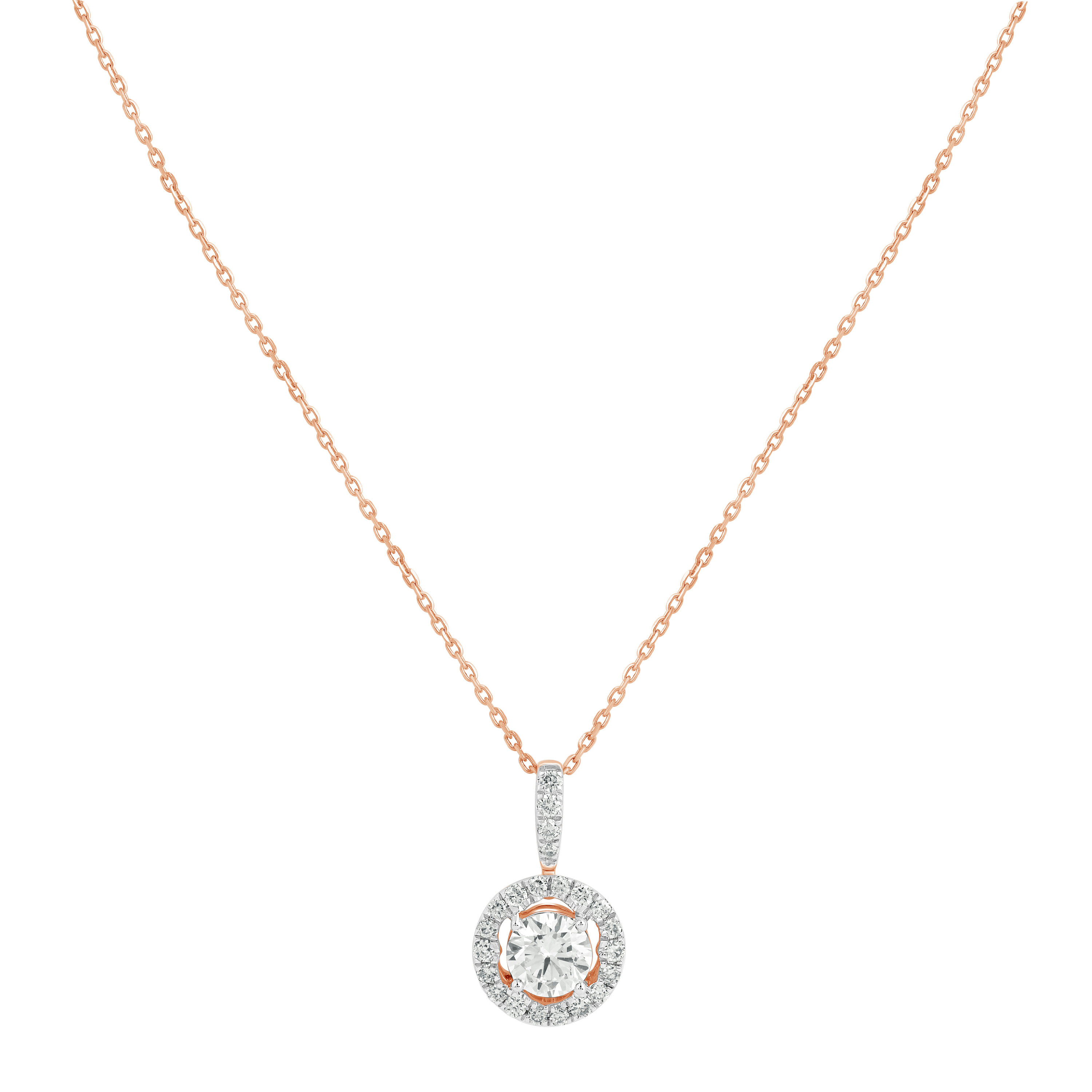 Paveikslėlis Auksinis pakabukas su LAB deimantais