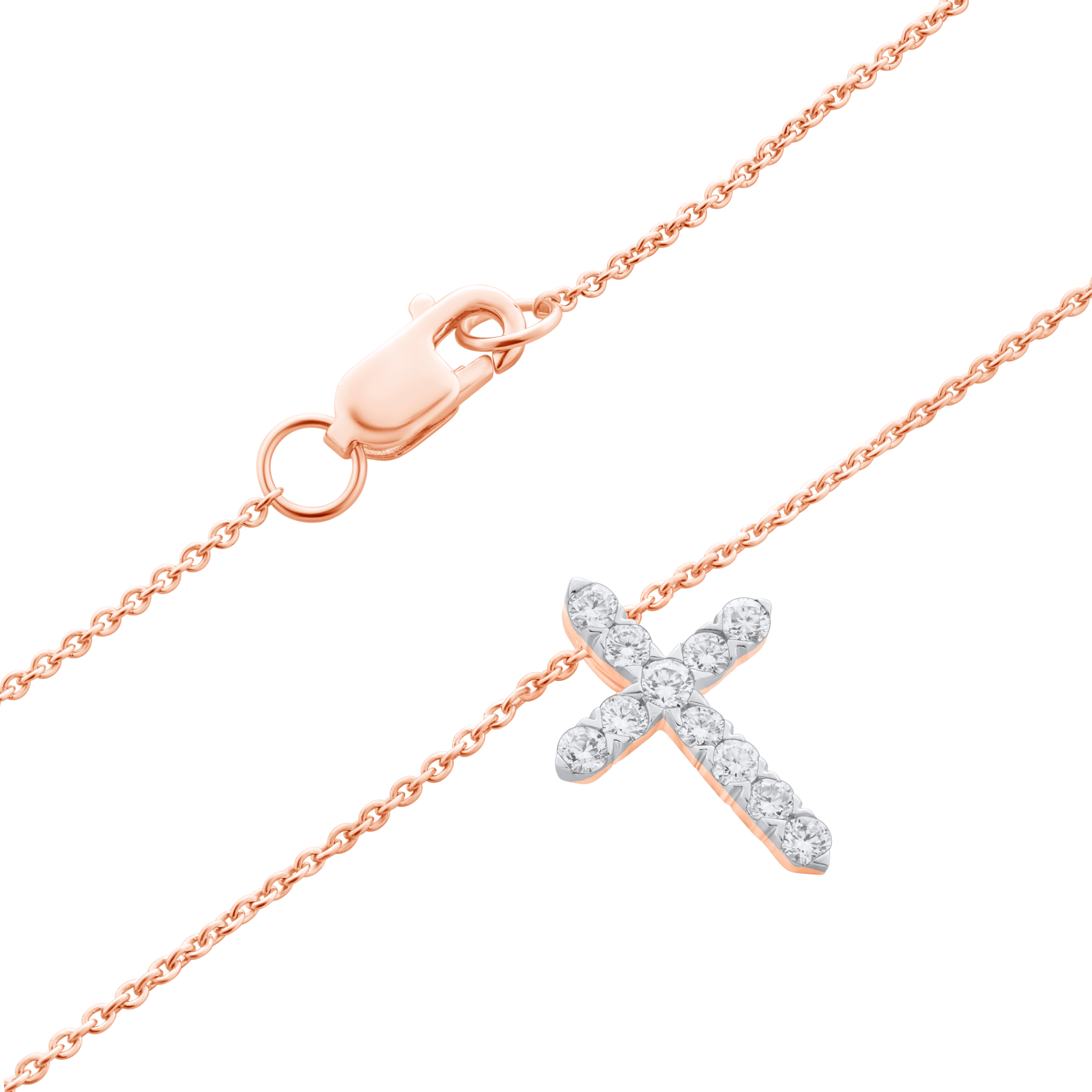 Изображение Золотая цепочка с LAB бриллиантами