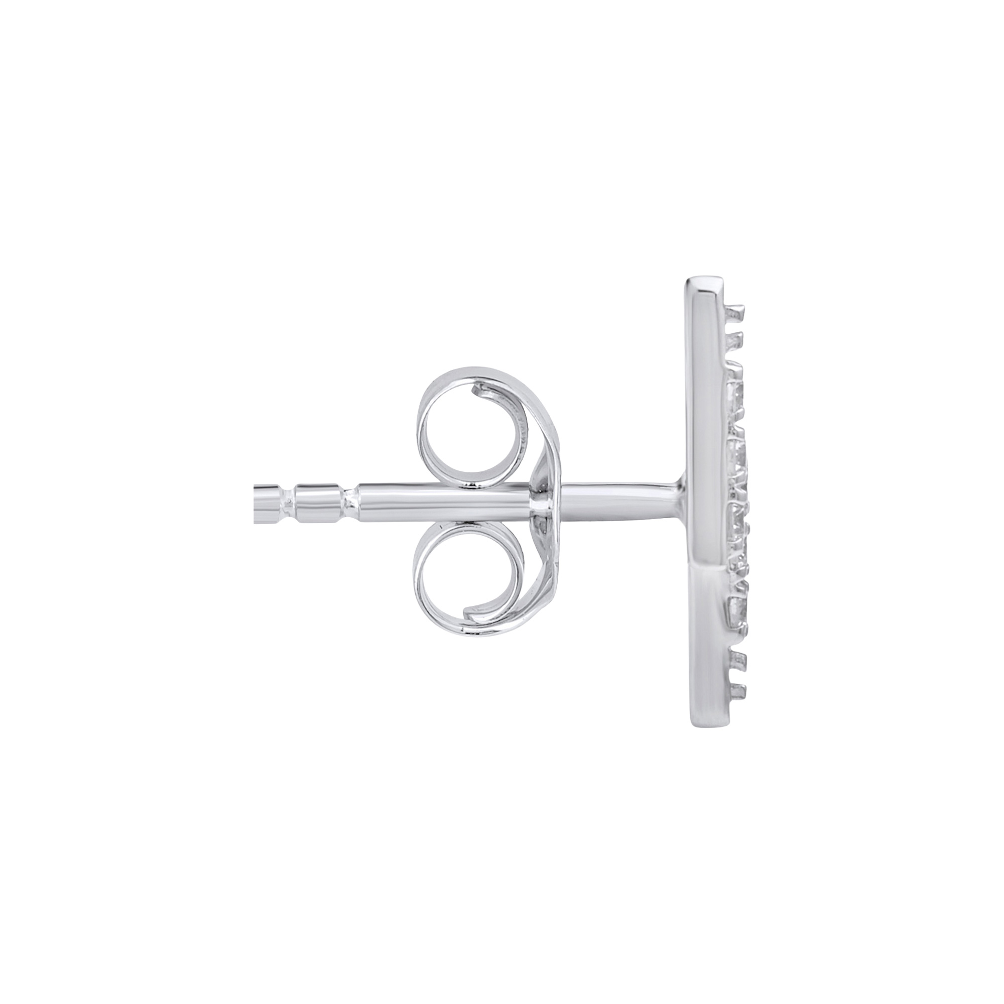 Paveikslėlis Balto aukso auskaras su LAB deimantais