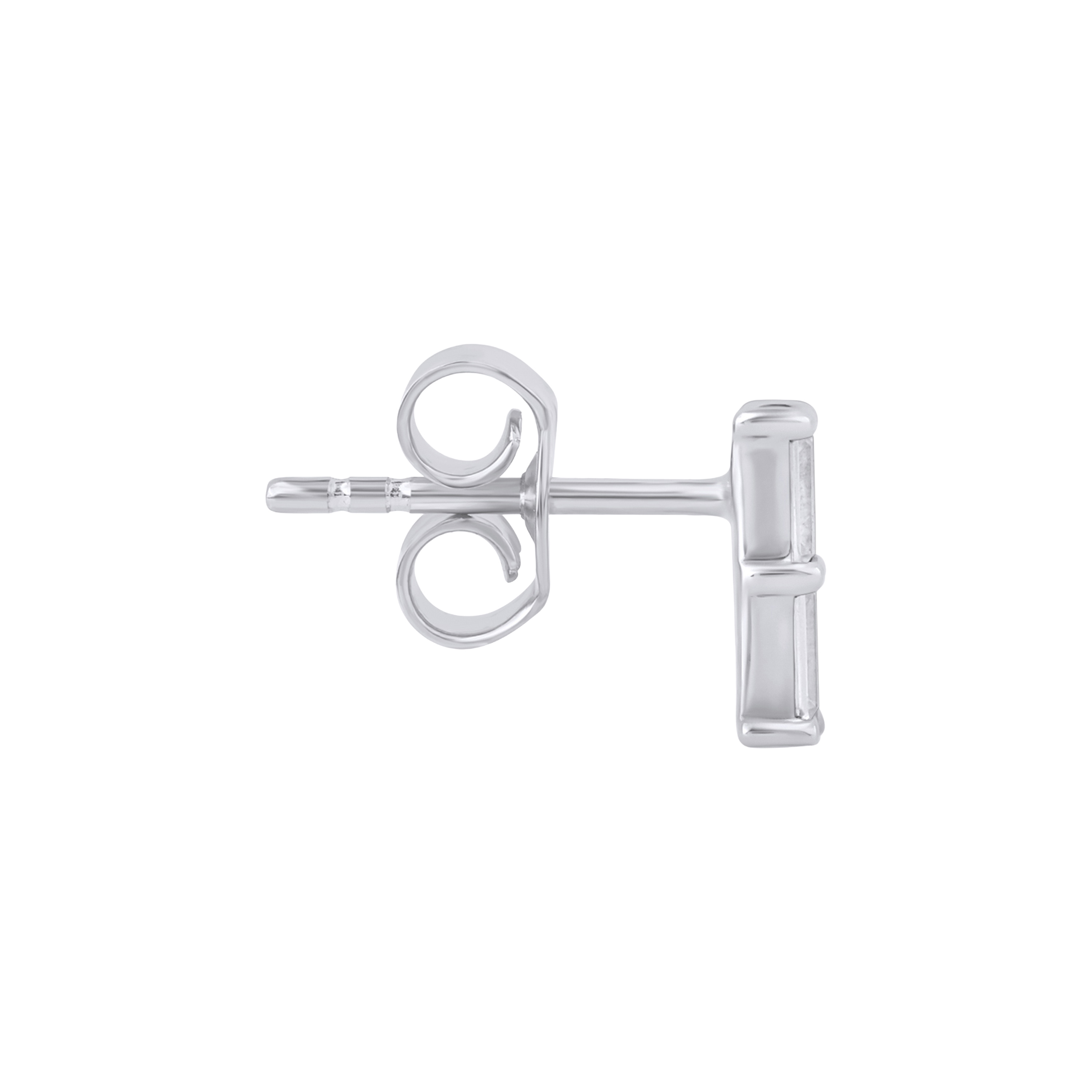 Paveikslėlis Balto aukso auskaras su LAB deimantais