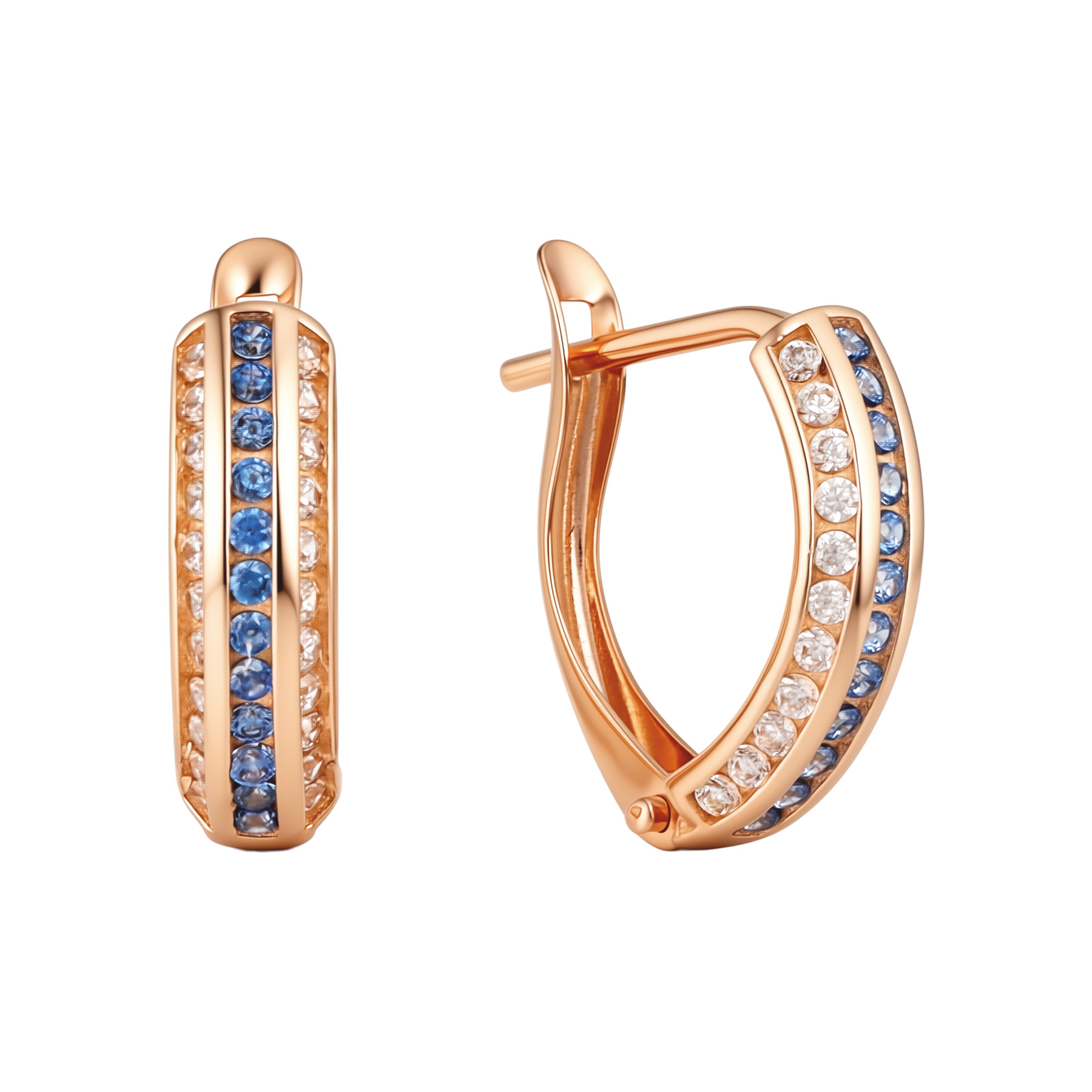 Paveikslėlis Auksiniai auskarai su cirkoniais