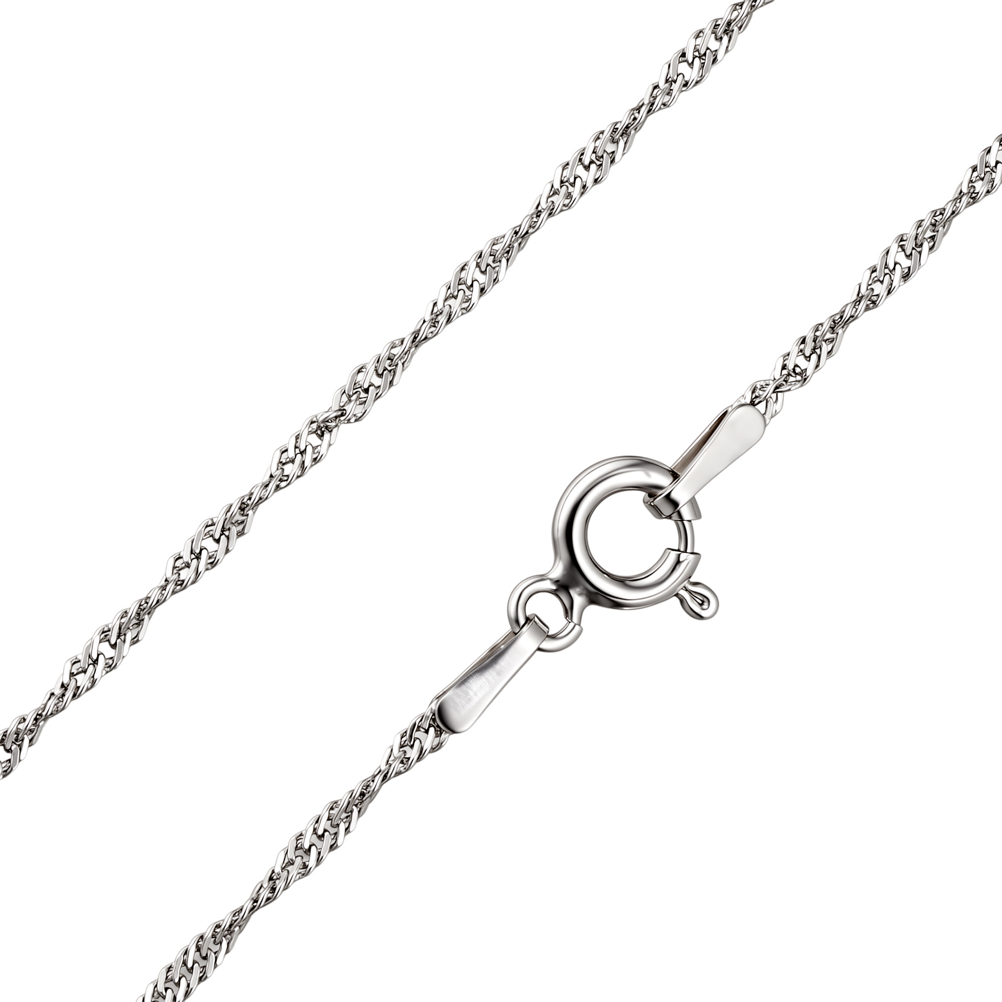 Paveikslėlis Sidabrinė grandinėlė "Singapore"