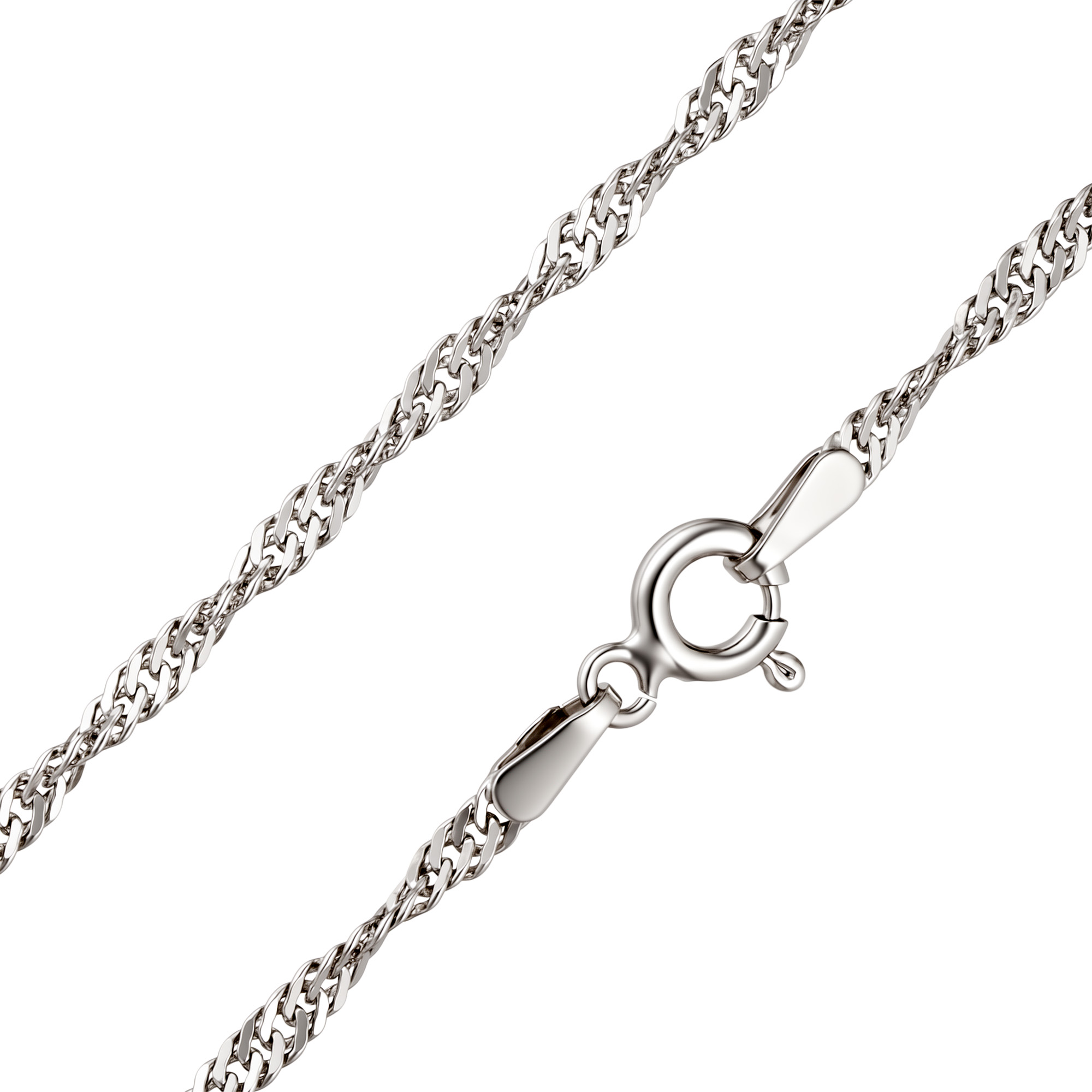 Paveikslėlis Sidabrinė grandinėlė "Singapore"