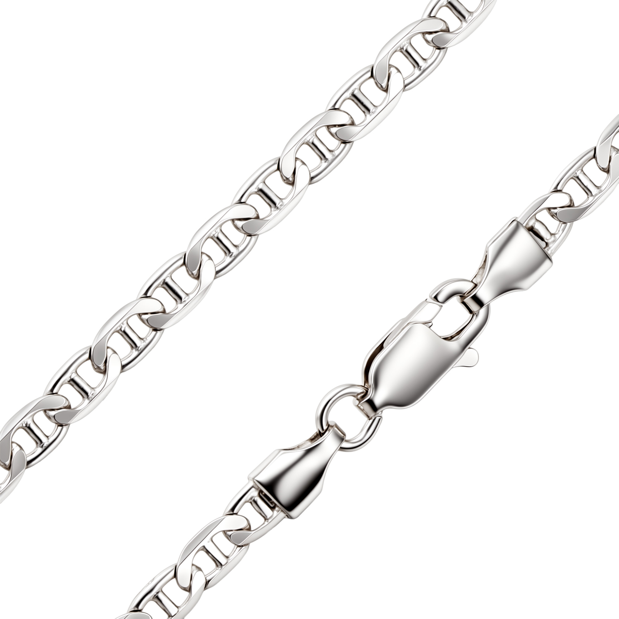 Paveikslėlis Sidabrinė grandinėlė "Marina"