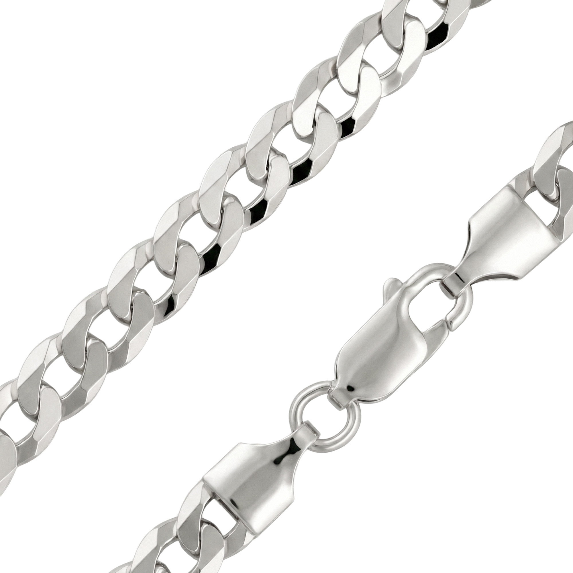 Paveikslėlis Sidabrinė grandinėlė "Curb"