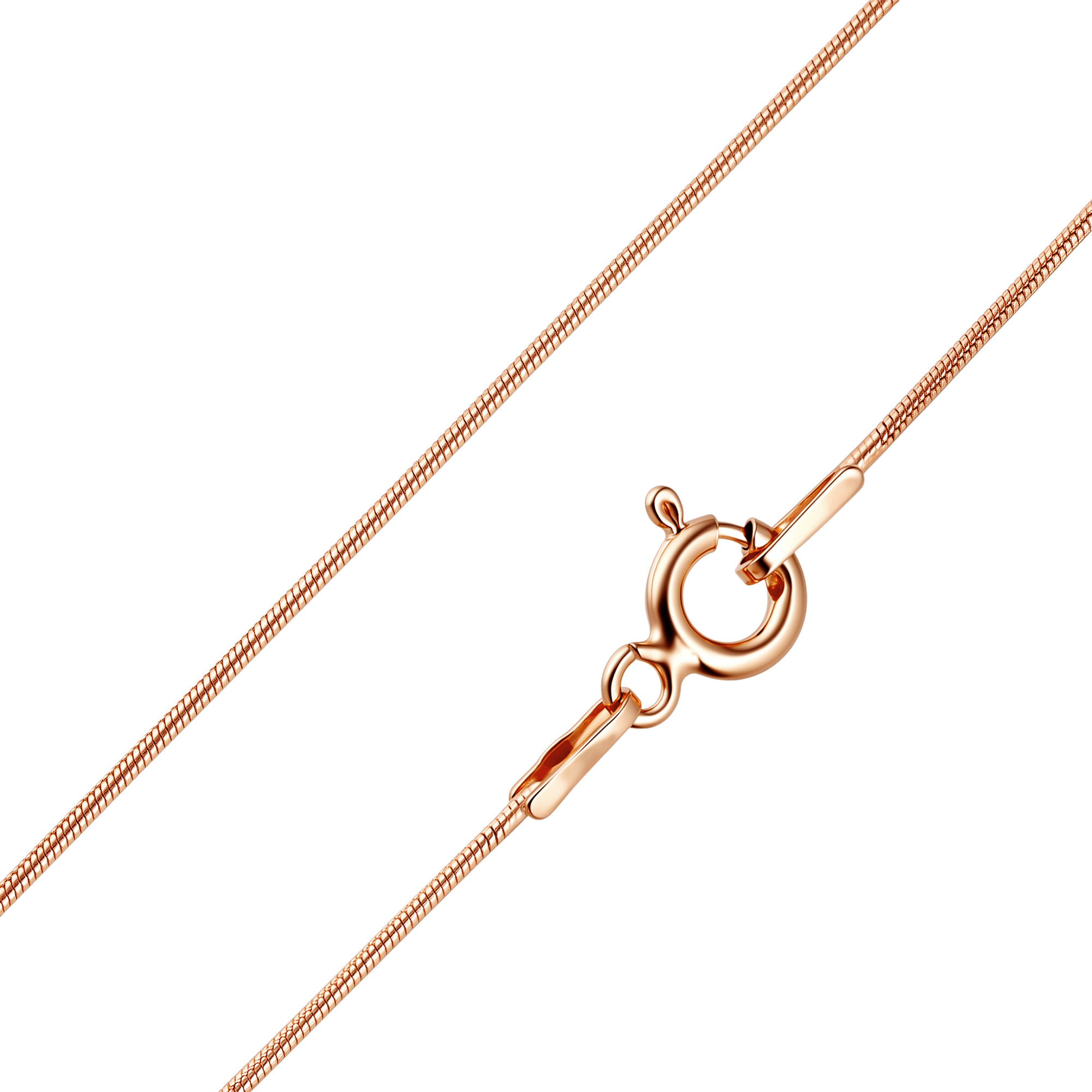 Paveikslėlis Paauksuota sidabrinė grandinėlė "Snake"