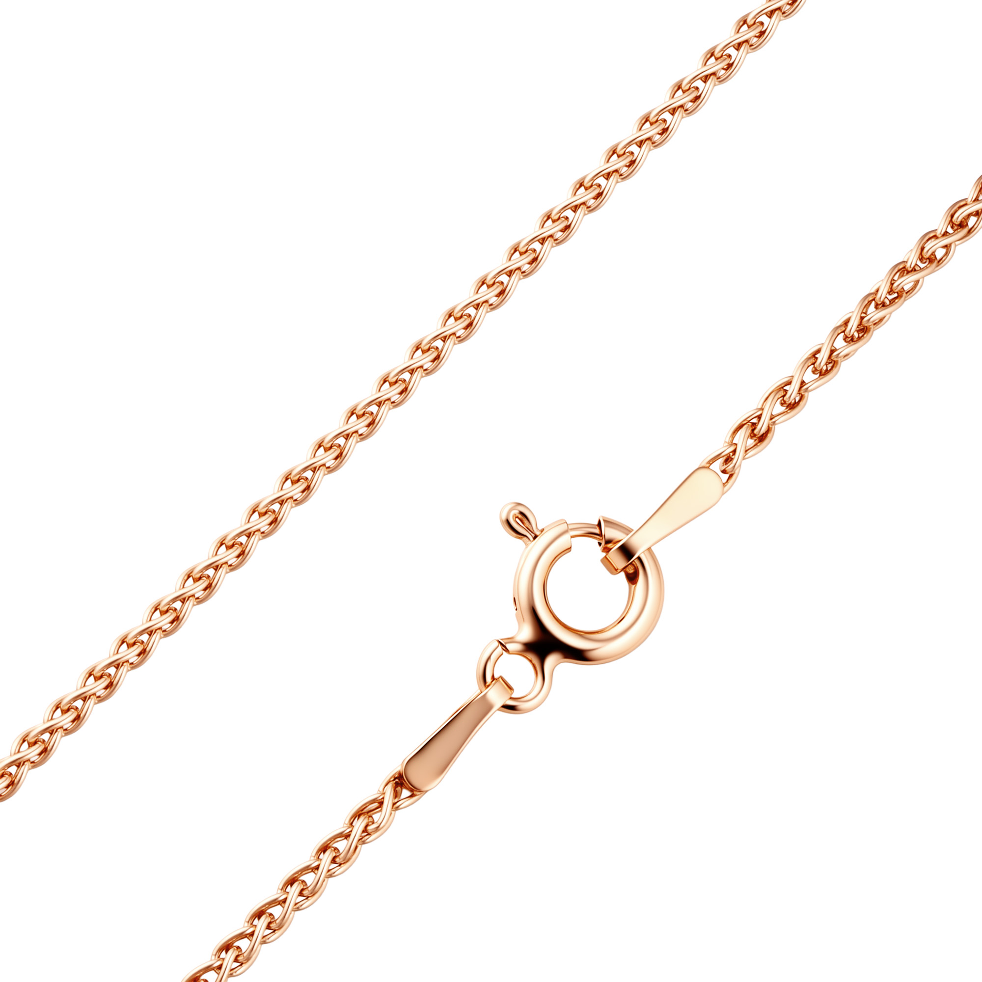 Paveikslėlis Paauksuota sidabrinė grandinėlė "Spiker"