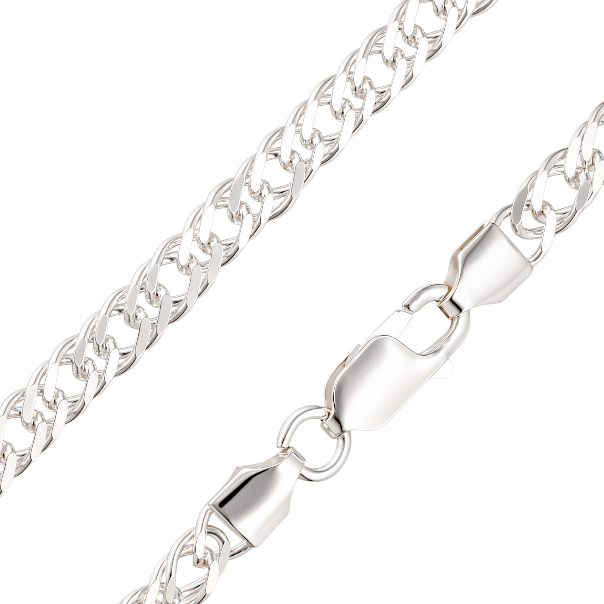 Paveikslėlis Sidabrinė grandinėlė "Rombo"