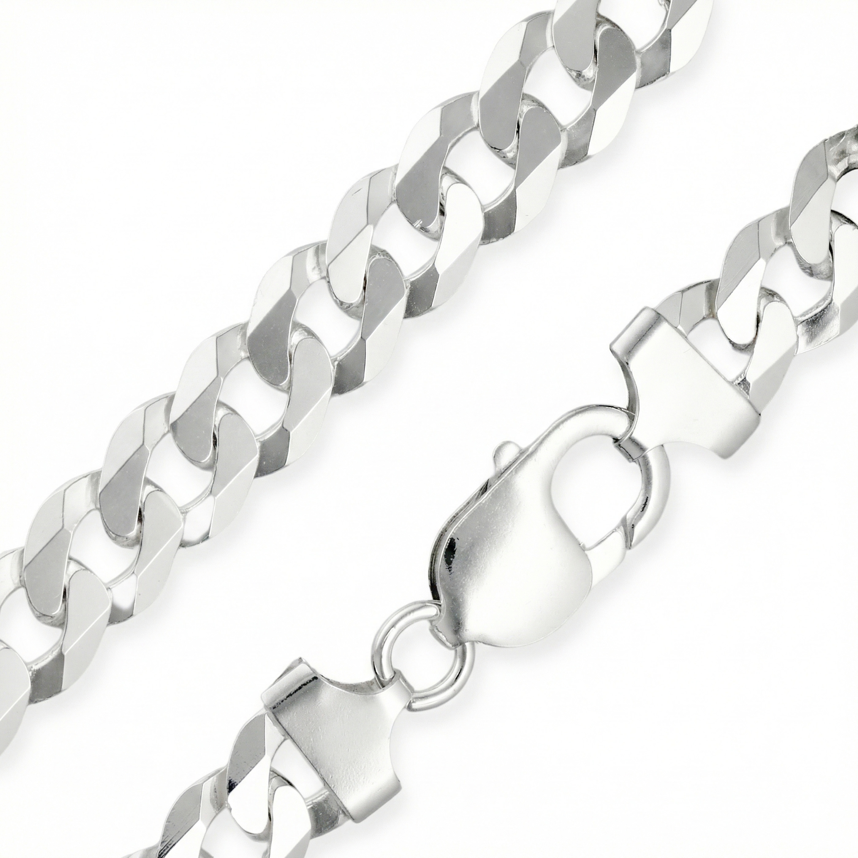 Paveikslėlis Sidabrinė grandinėlė "Curb"