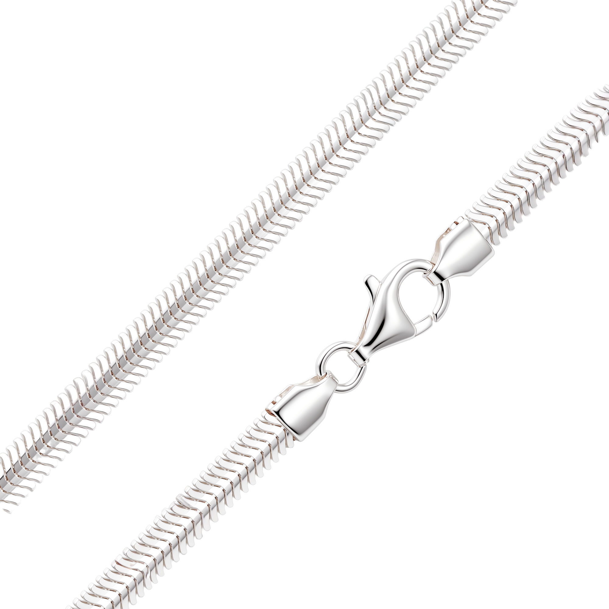 Paveikslėlis Sidabrinė grandinėlė "Snake"