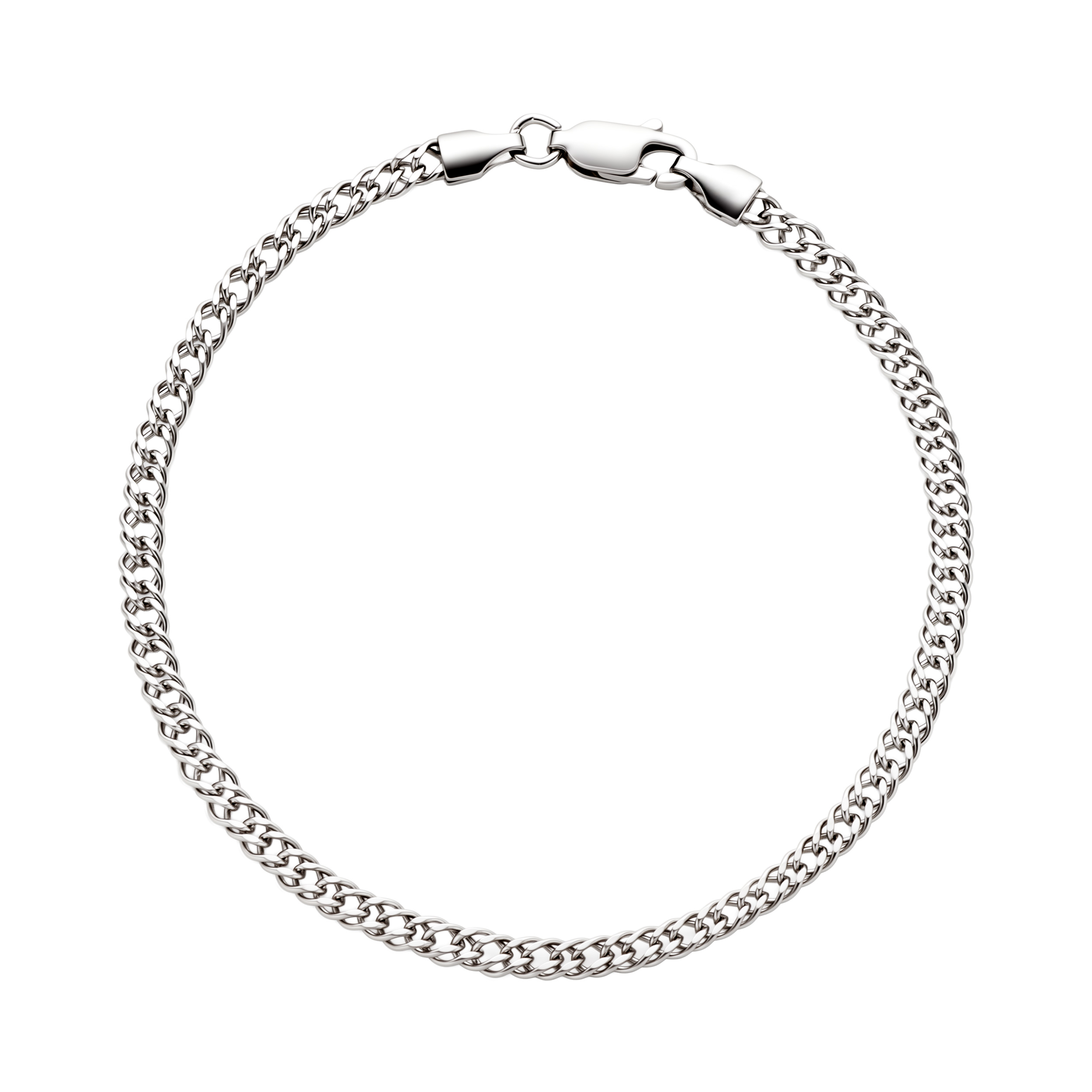 Paveikslėlis Sidabrinė apyrankė "Rombo"