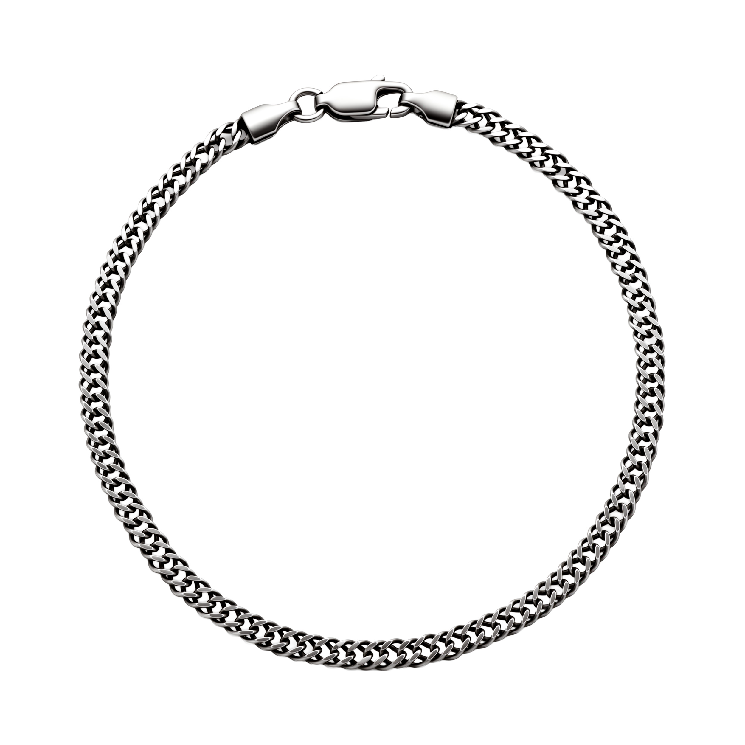 Paveikslėlis Sidabrinė apyrankė "Rombo"