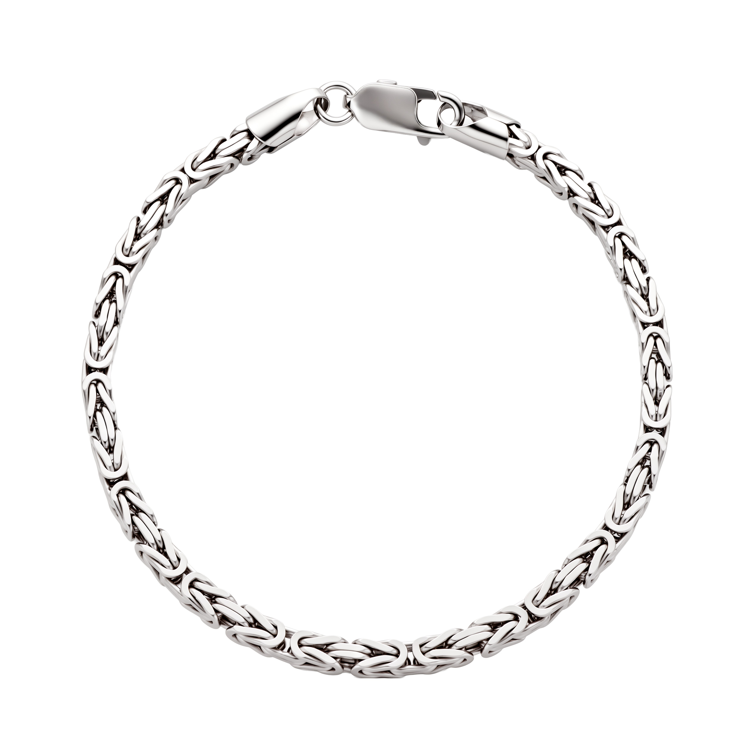 Paveikslėlis Sidabrinė apyrankė "Python"