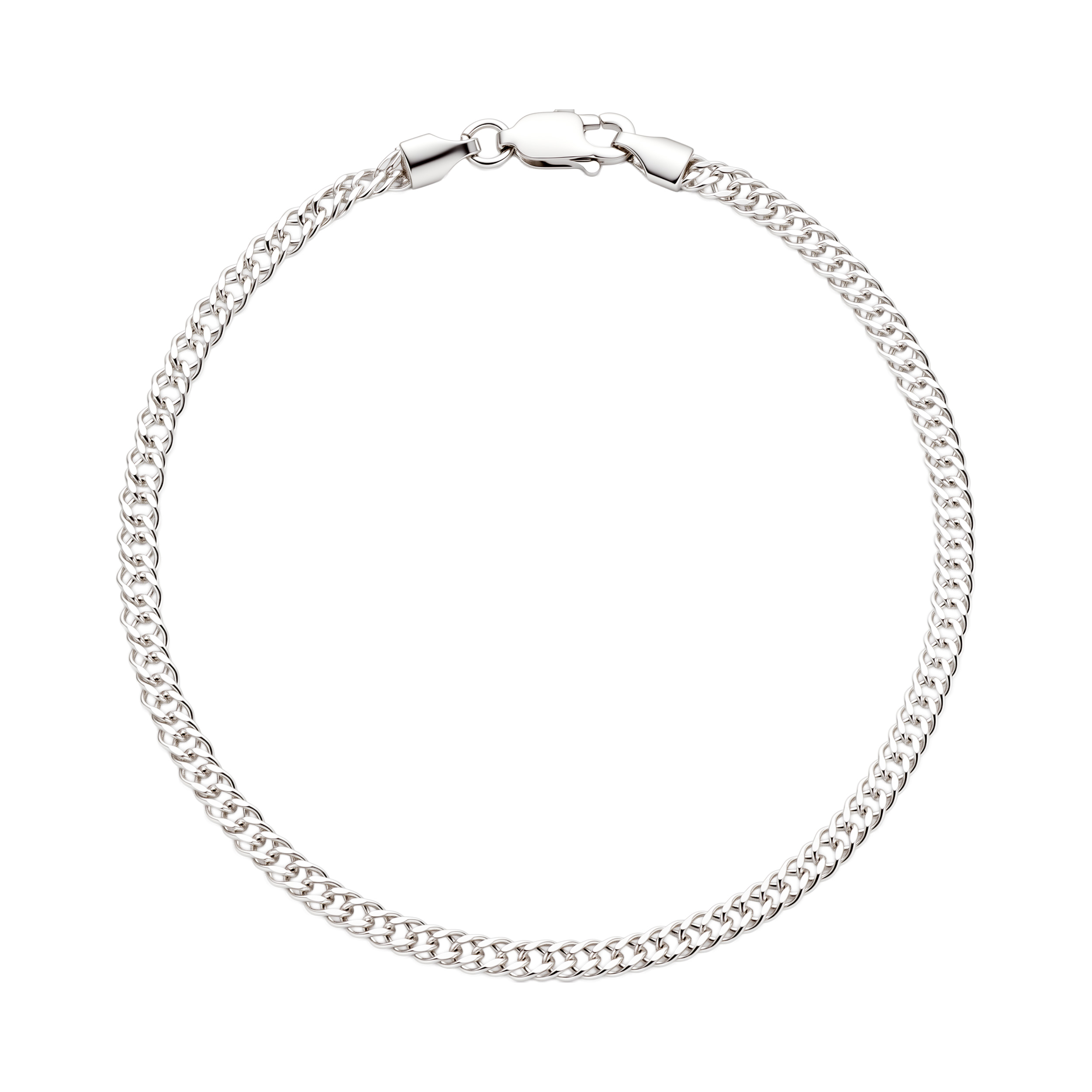 Paveikslėlis Sidabrinė apyrankė "Rombo"