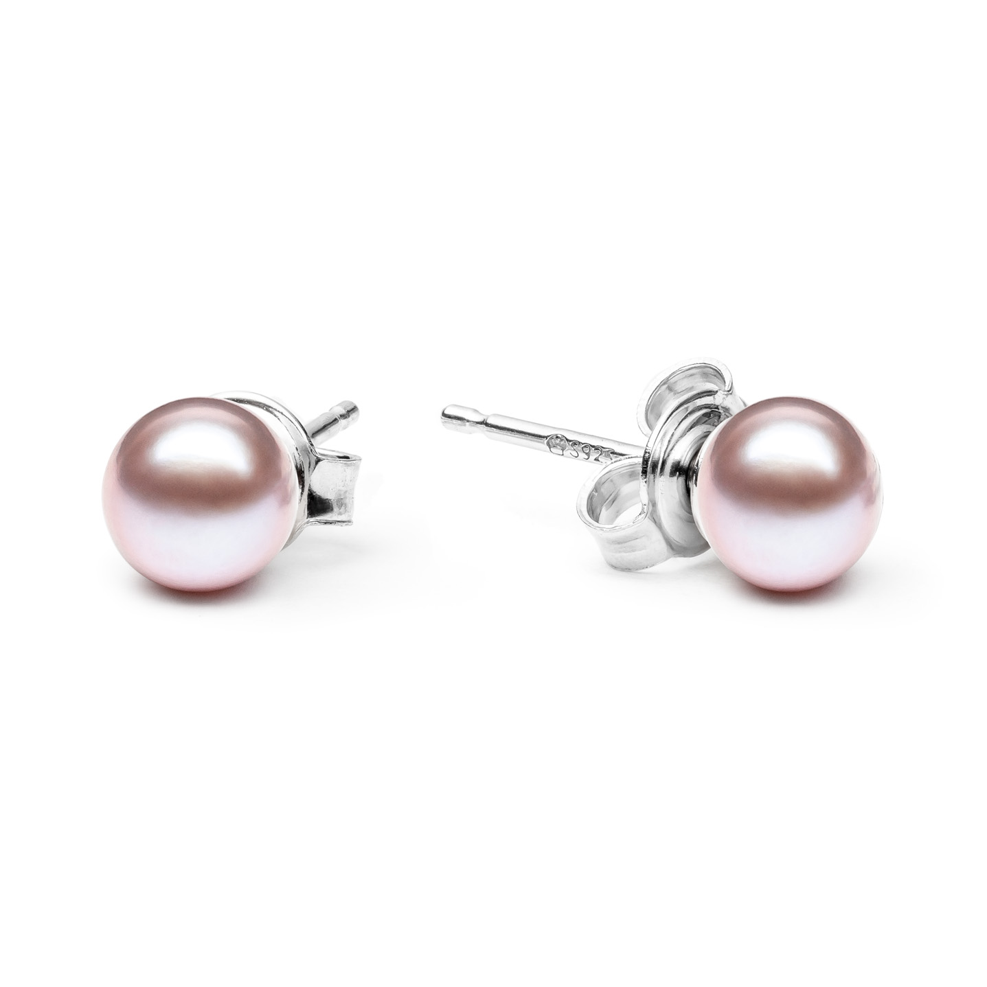 Изображение Серебряные серьги с жемчугом