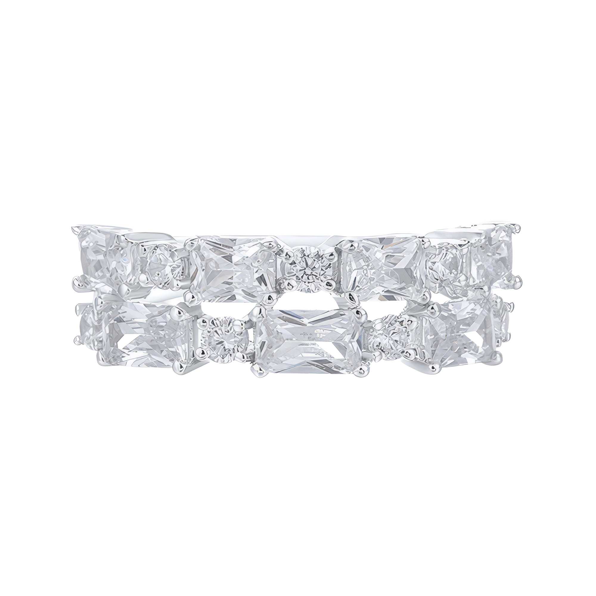 Paveikslėlis Sidabrinis žiedas su cirkoniais