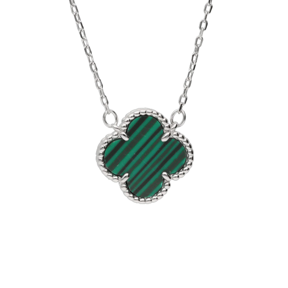 Paveikslėlis Sidabrinė grandinėlė su malachitu