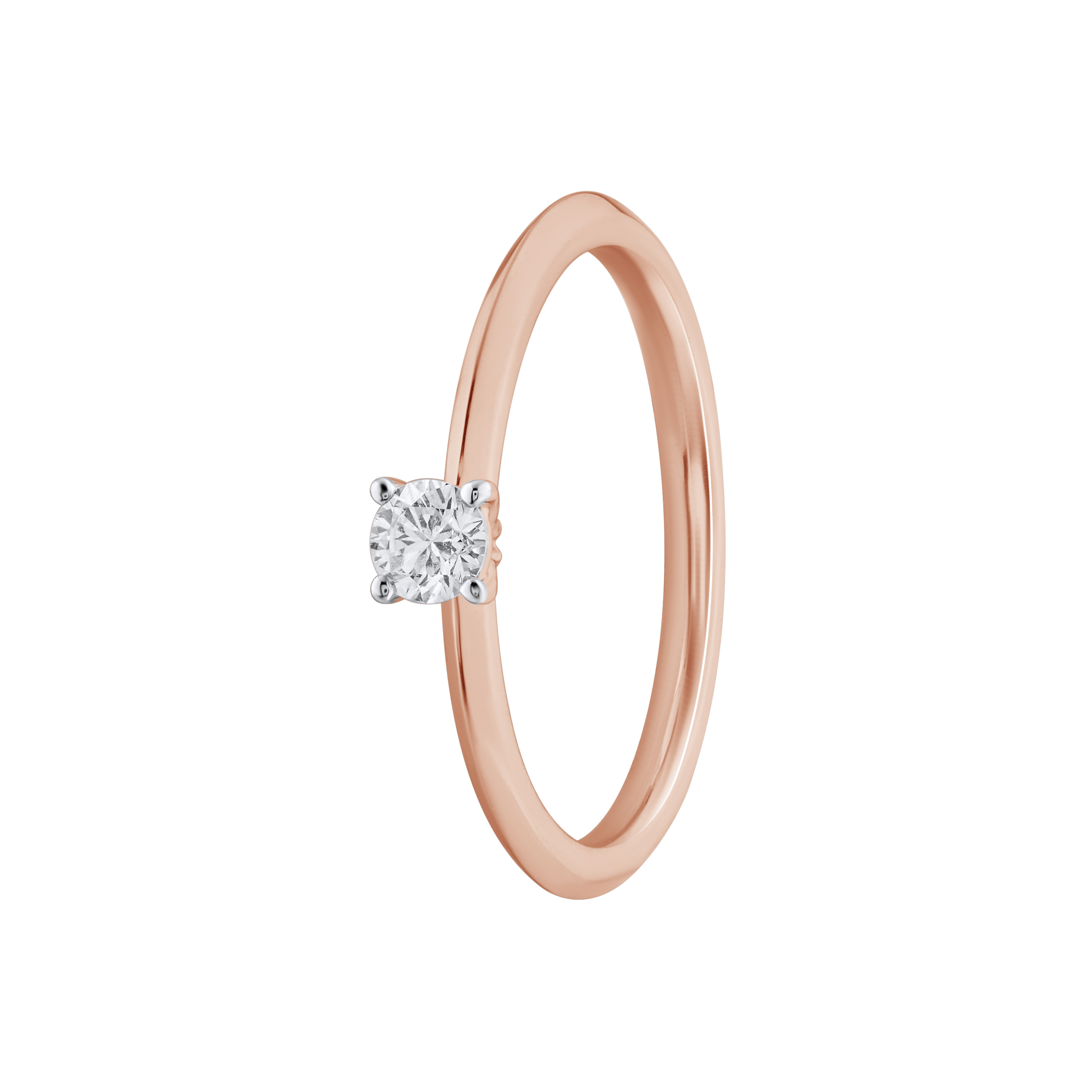 Paveikslėlis Auksinis žiedas su LAB deimantu