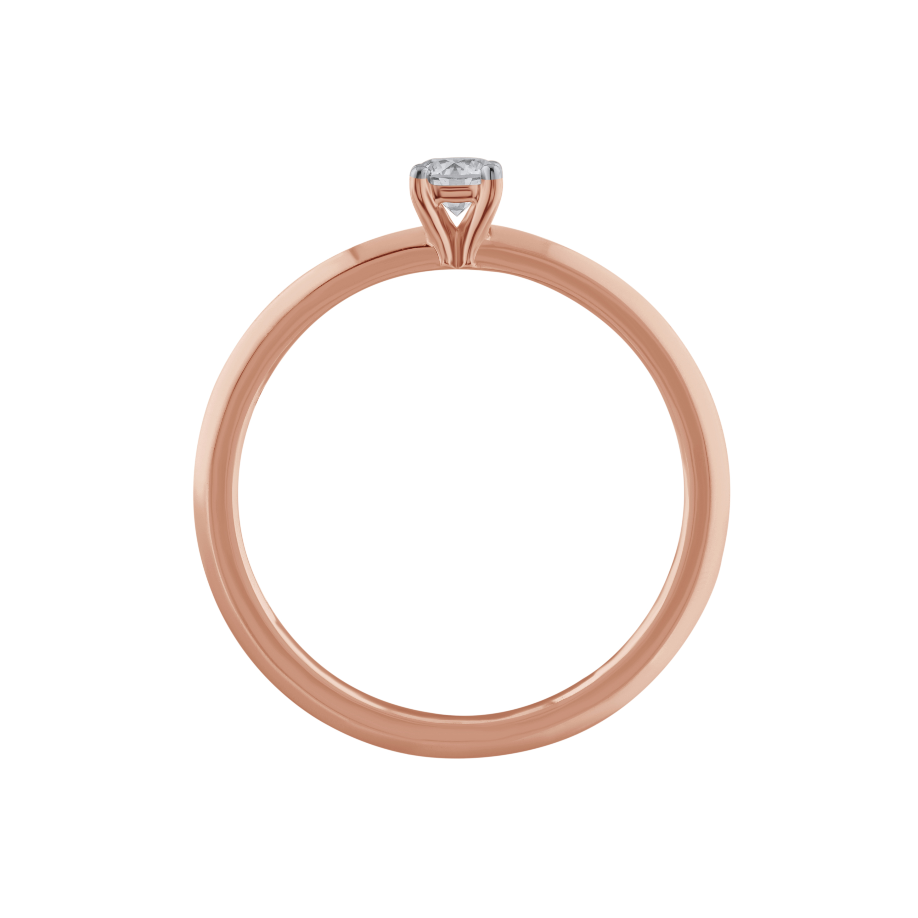 Paveikslėlis Auksinis žiedas su LAB deimantu