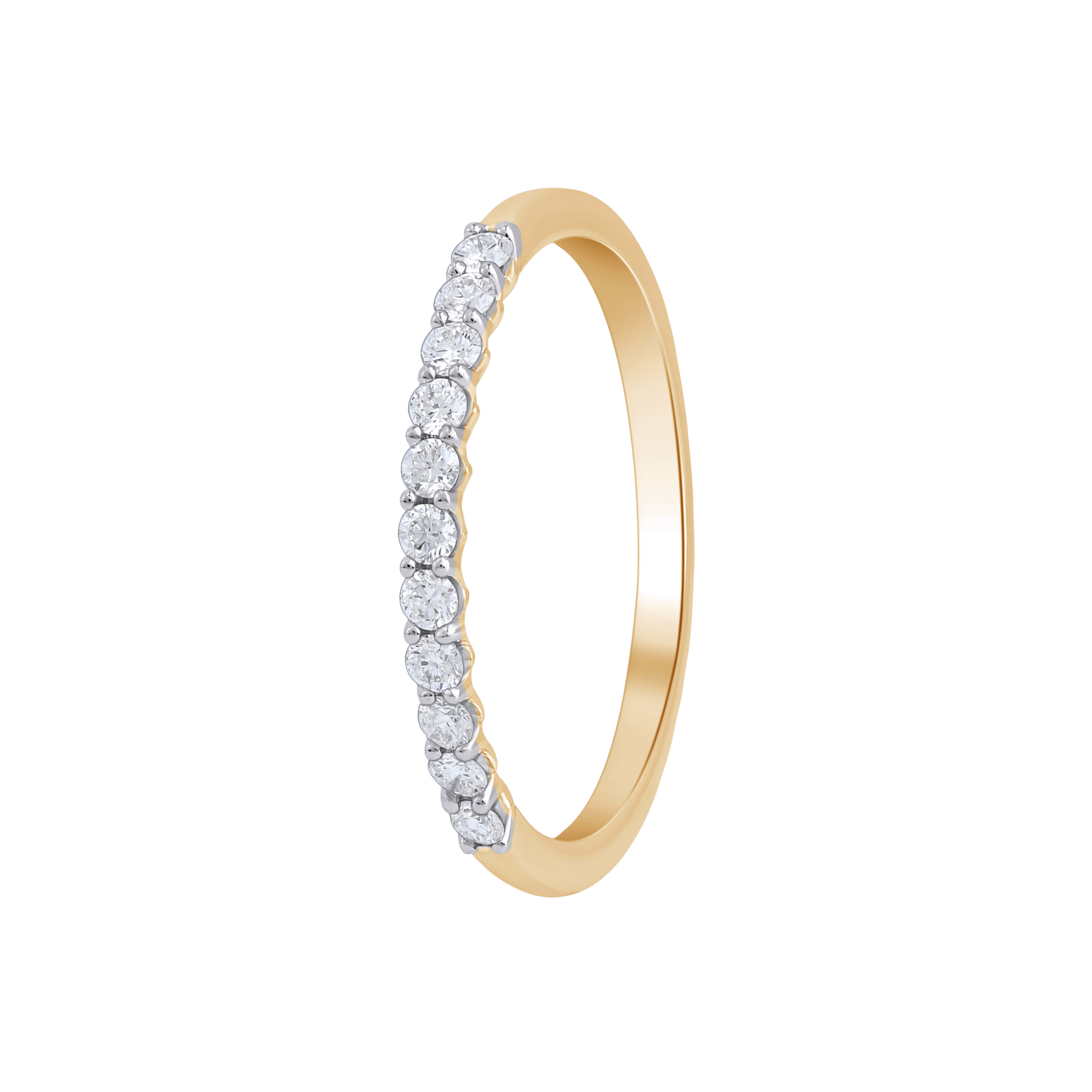 Paveikslėlis Geltono aukso žiedas su LAB deimantais