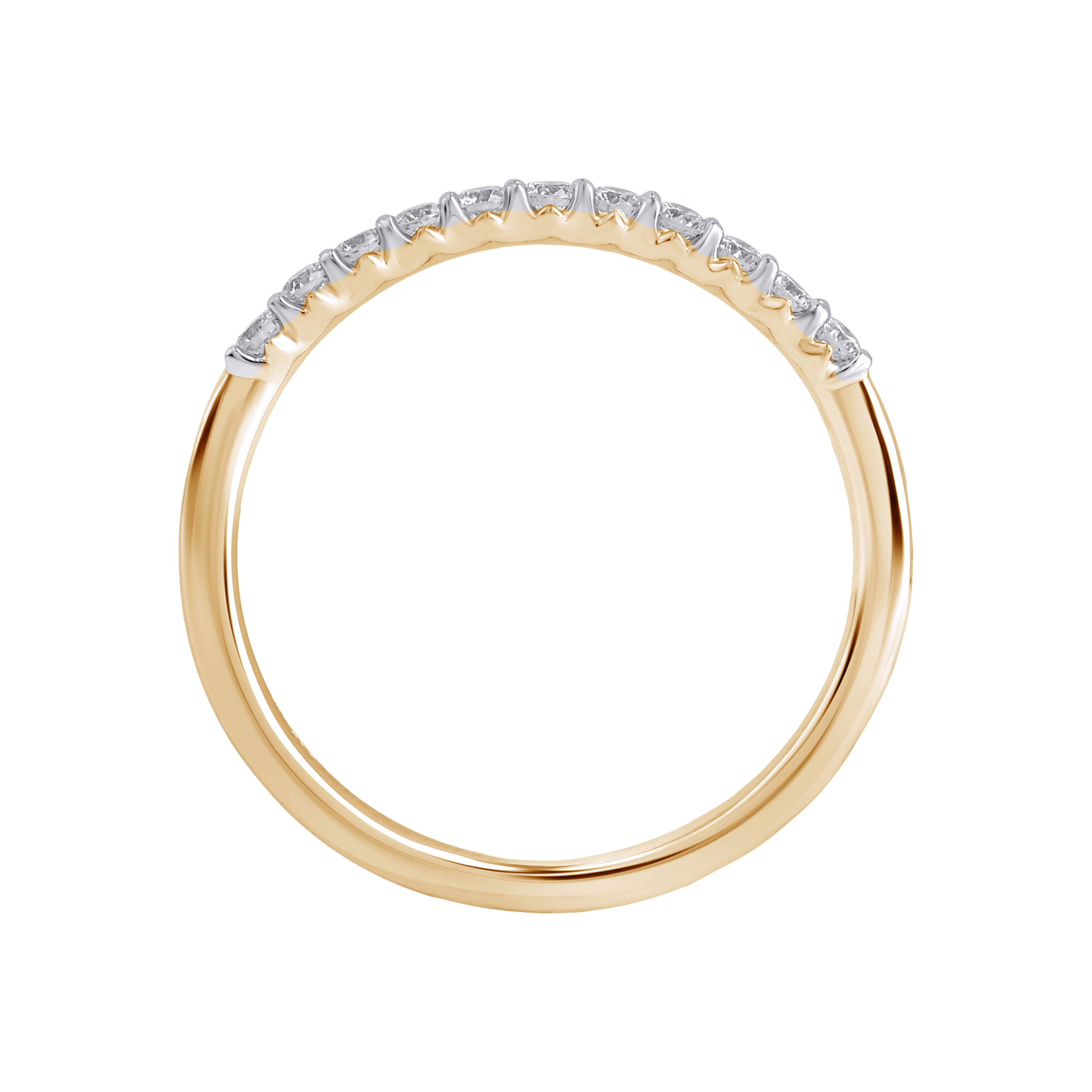 Paveikslėlis Geltono aukso žiedas su LAB deimantais