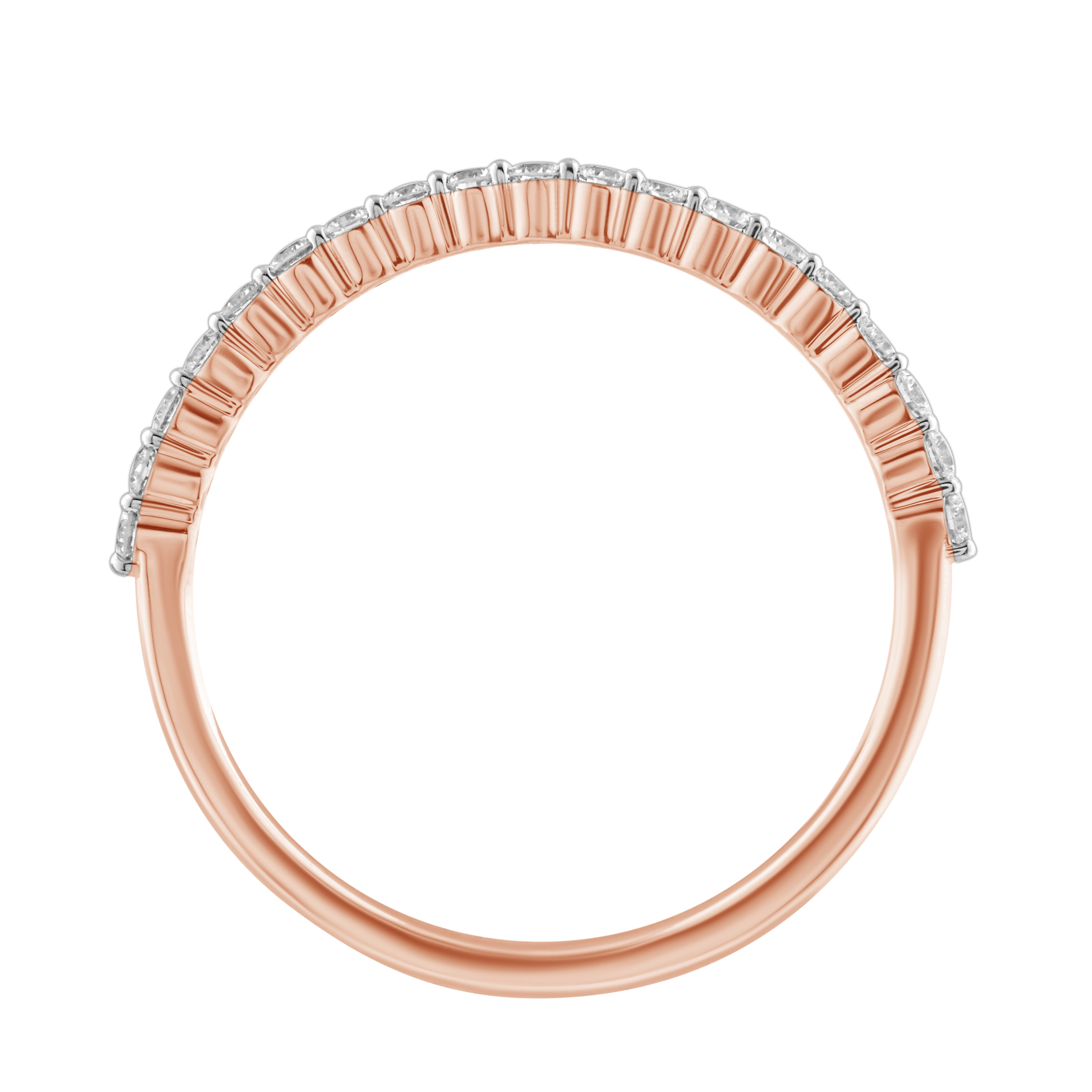 Изображение Золотое кольцо с LAB бриллиантами