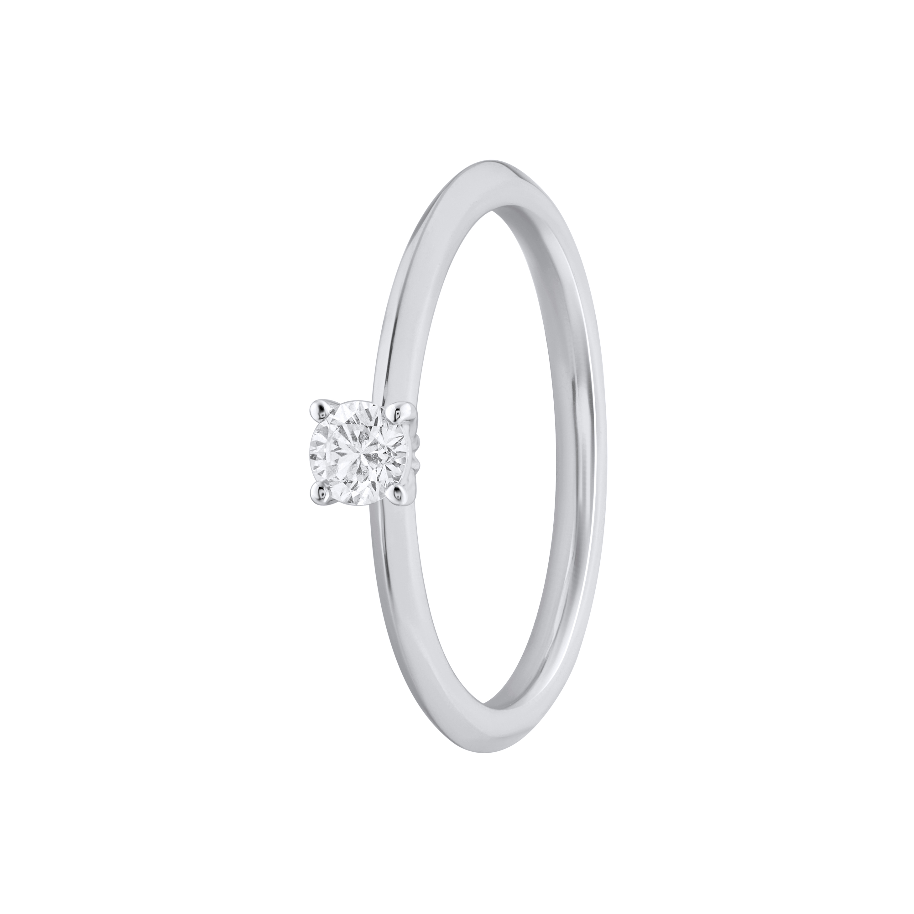 Paveikslėlis Balto aukso žiedas su LAB deimantu