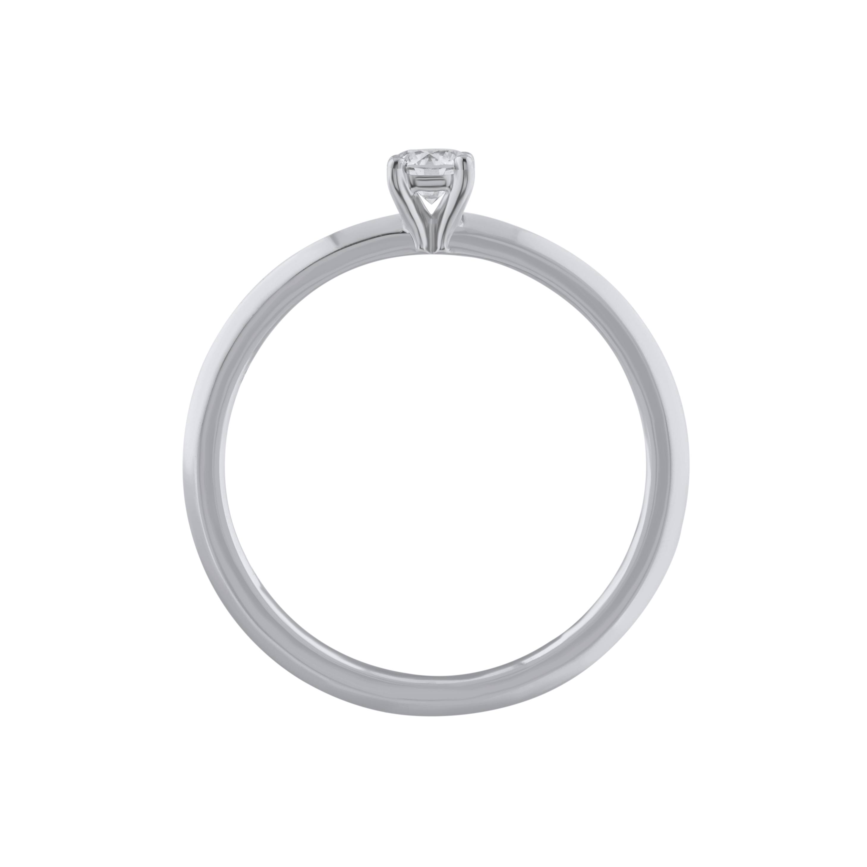 Paveikslėlis Balto aukso žiedas su LAB deimantu