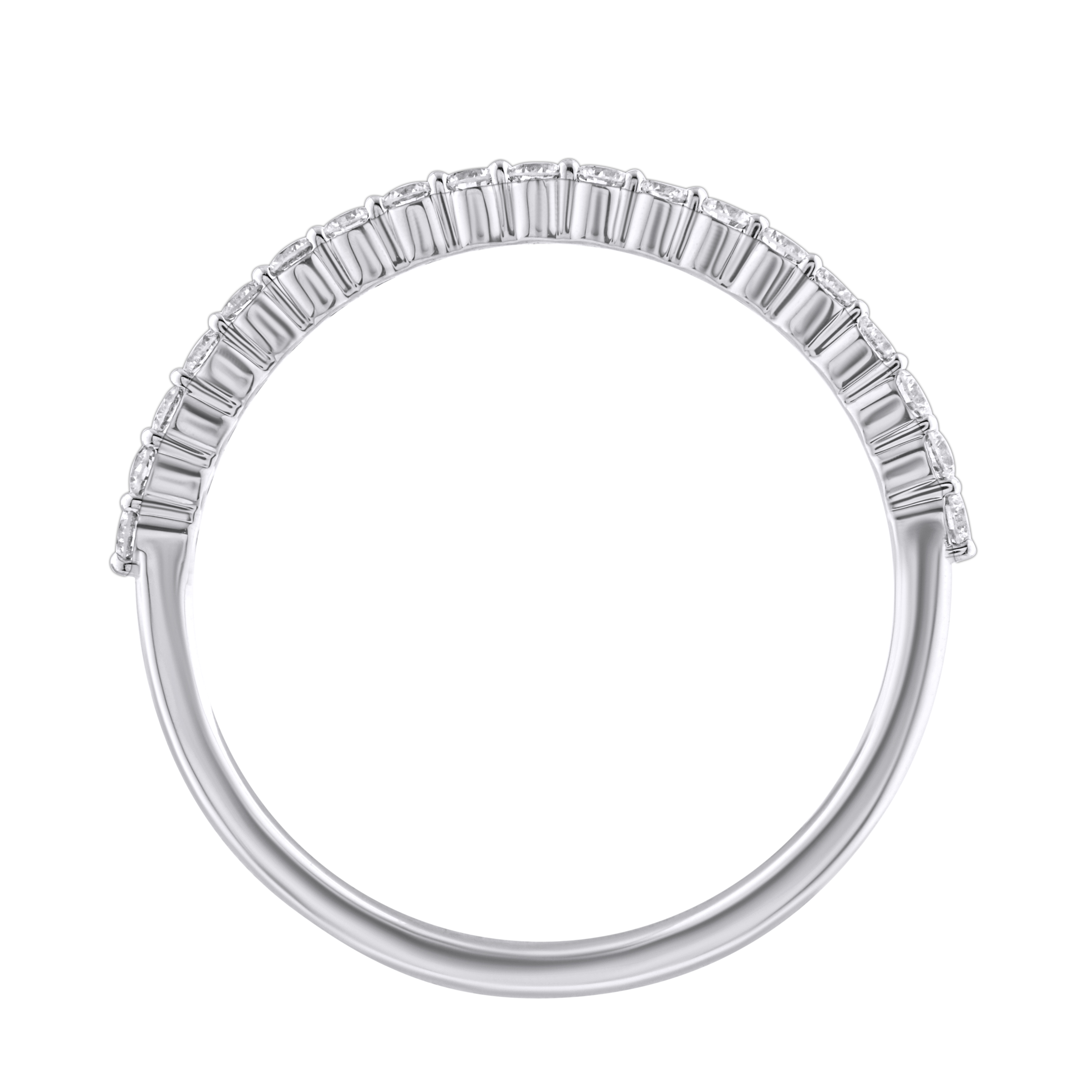 Paveikslėlis Balto aukso žiedas su LAB deimantais