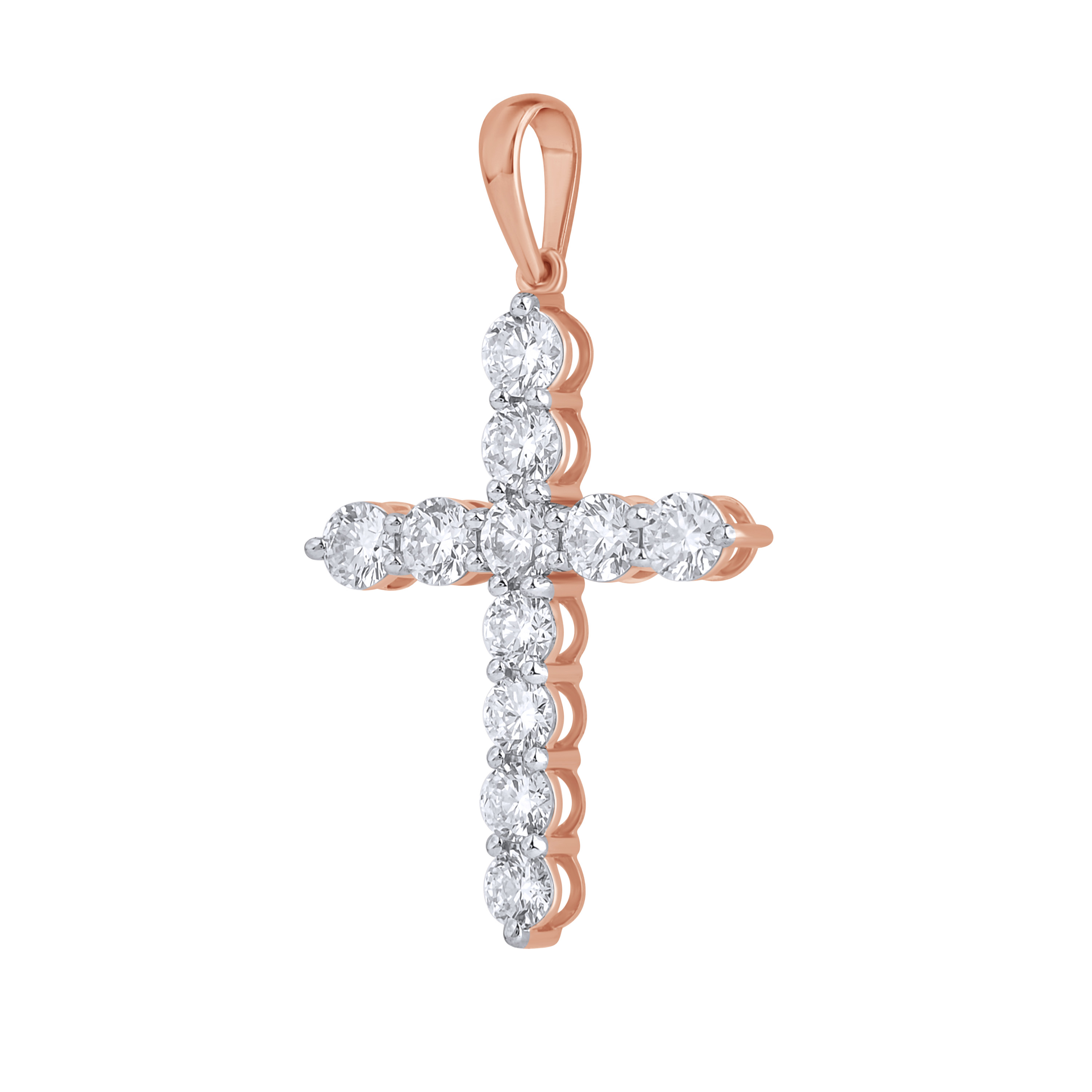 Paveikslėlis Auksinis kryželis su LAB deimantais