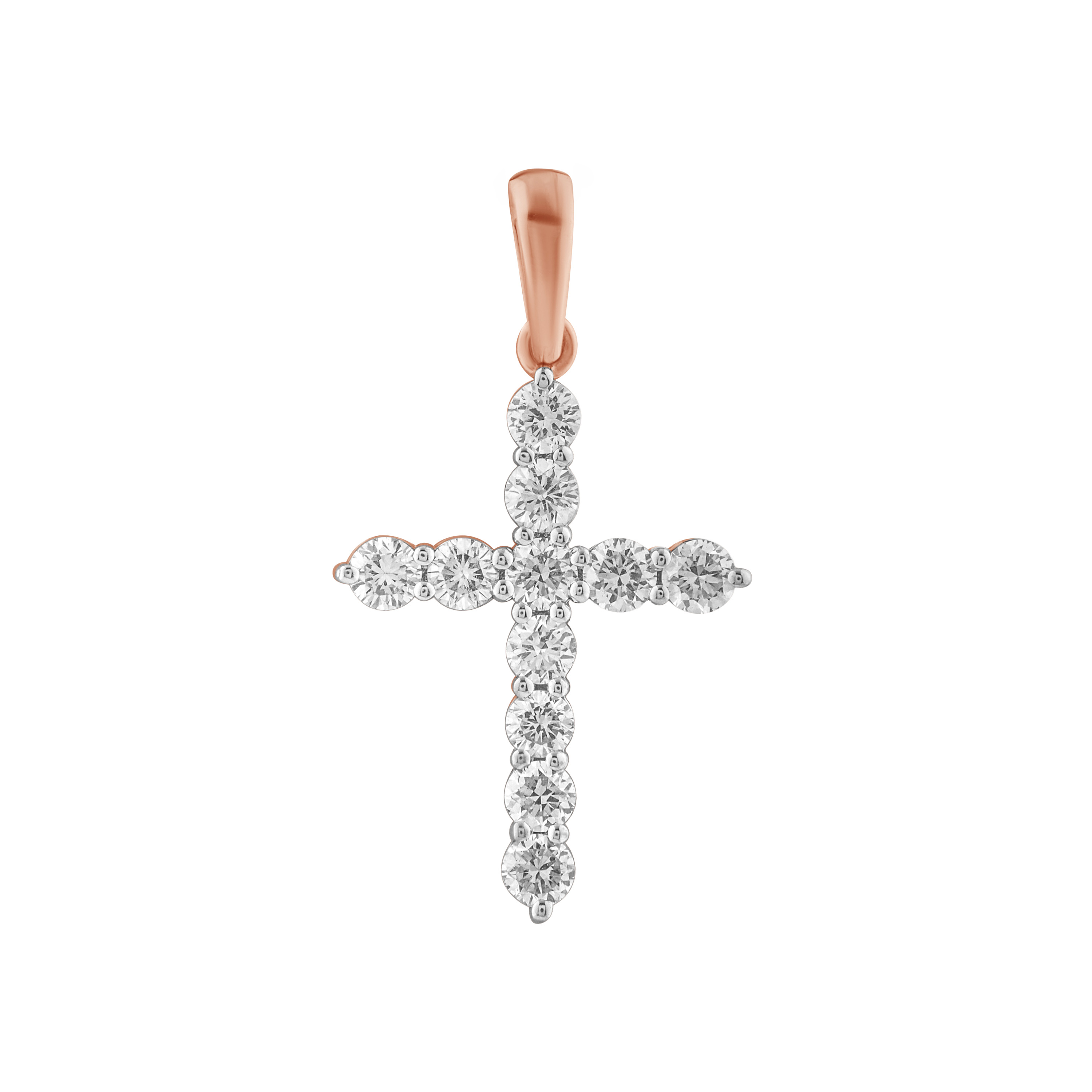 Paveikslėlis Auksinis kryželis su LAB deimantais