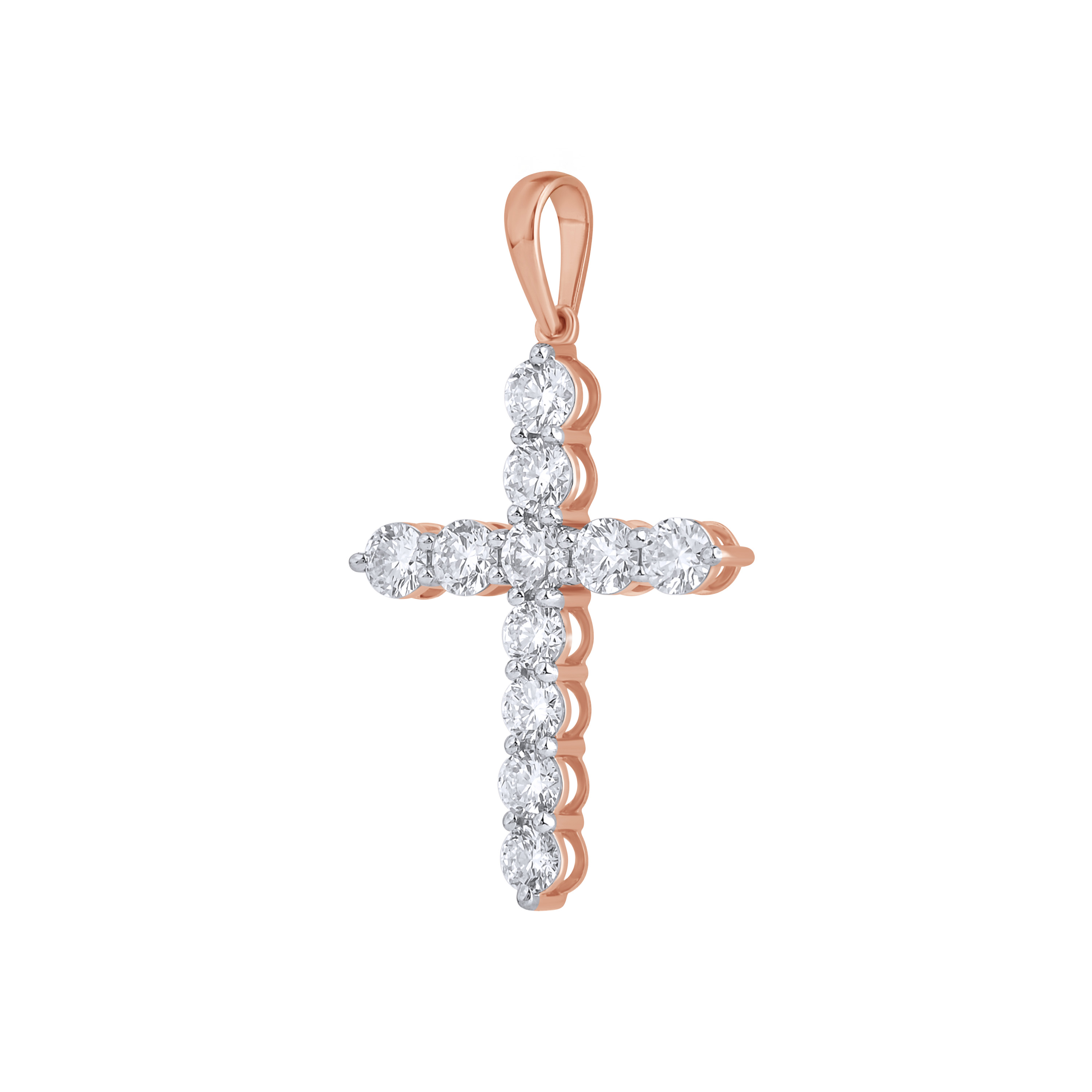 Paveikslėlis Auksinis kryželis su LAB deimantais