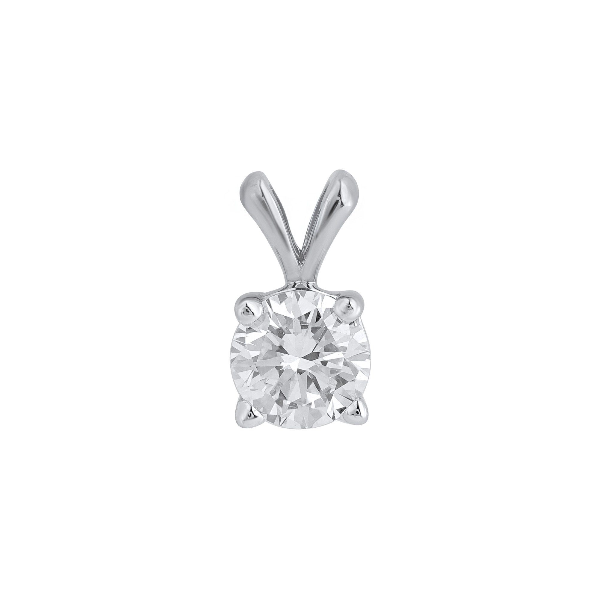 Paveikslėlis Balto aukso pakabukas su LAB deimantu