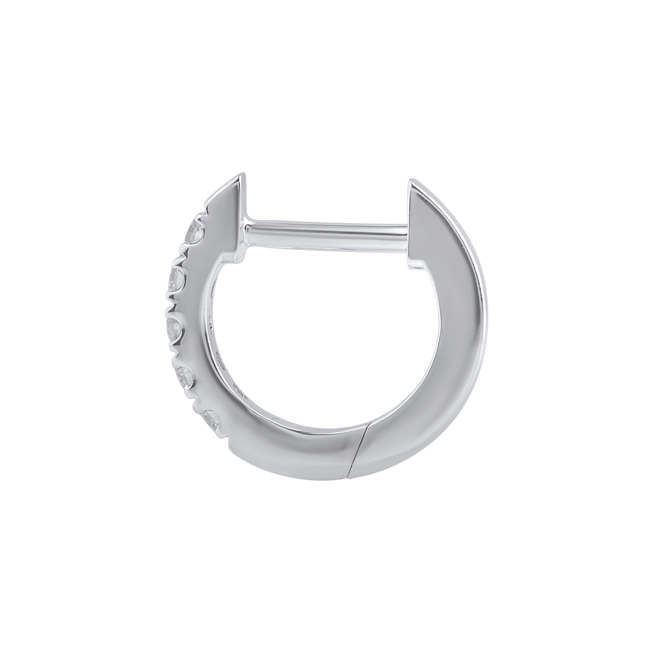 Paveikslėlis Balto aukso auskaras su LAB deimantais