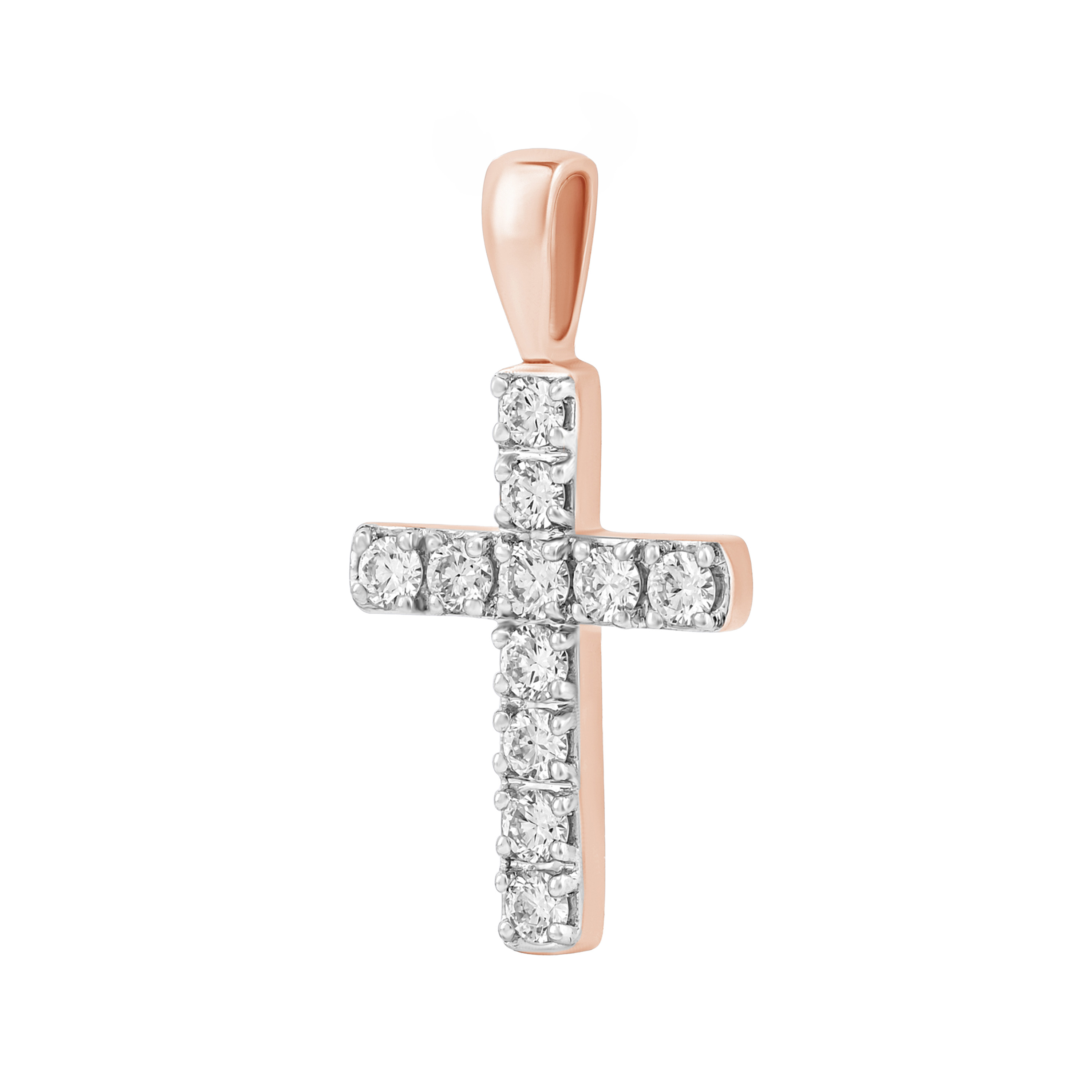 Paveikslėlis Auksinis kryželis su briliantais