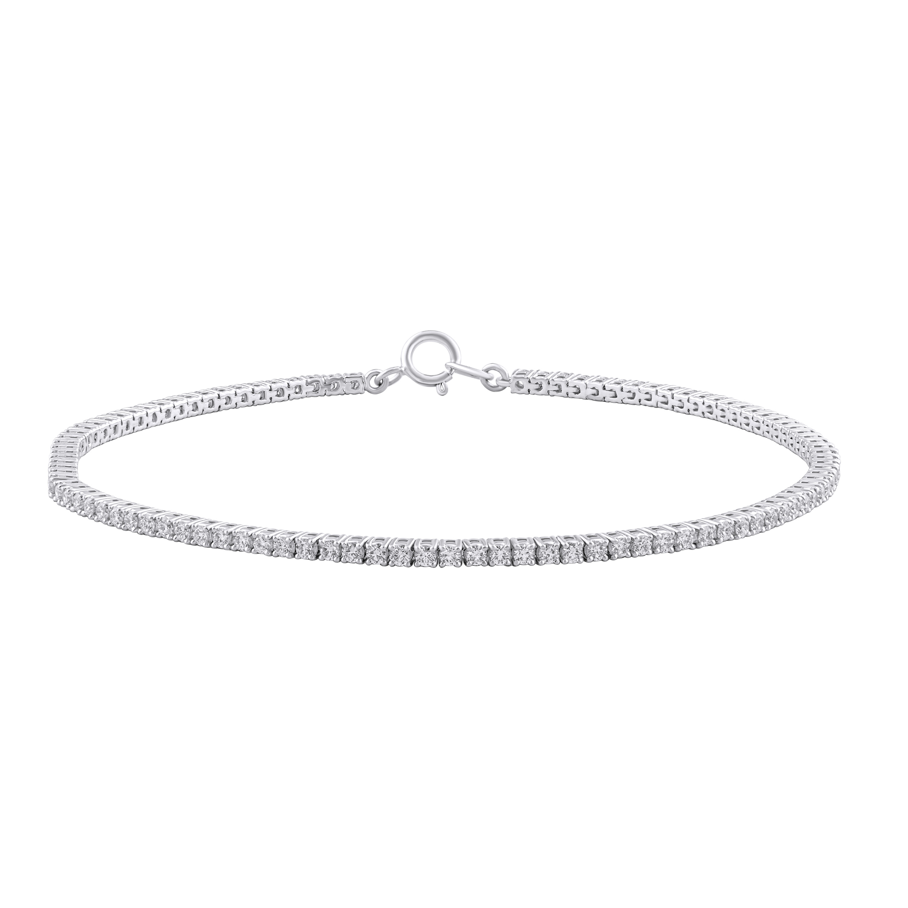 Paveikslėlis Balto aukso apyrankė su briliantais